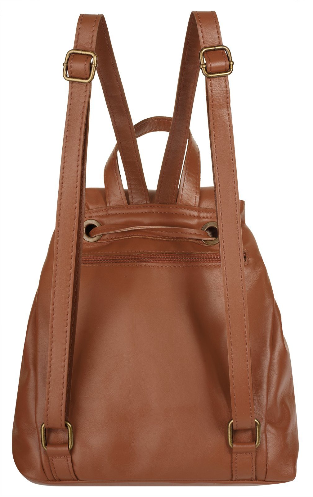 Samantha Look Rugzak echt leer, made in italy