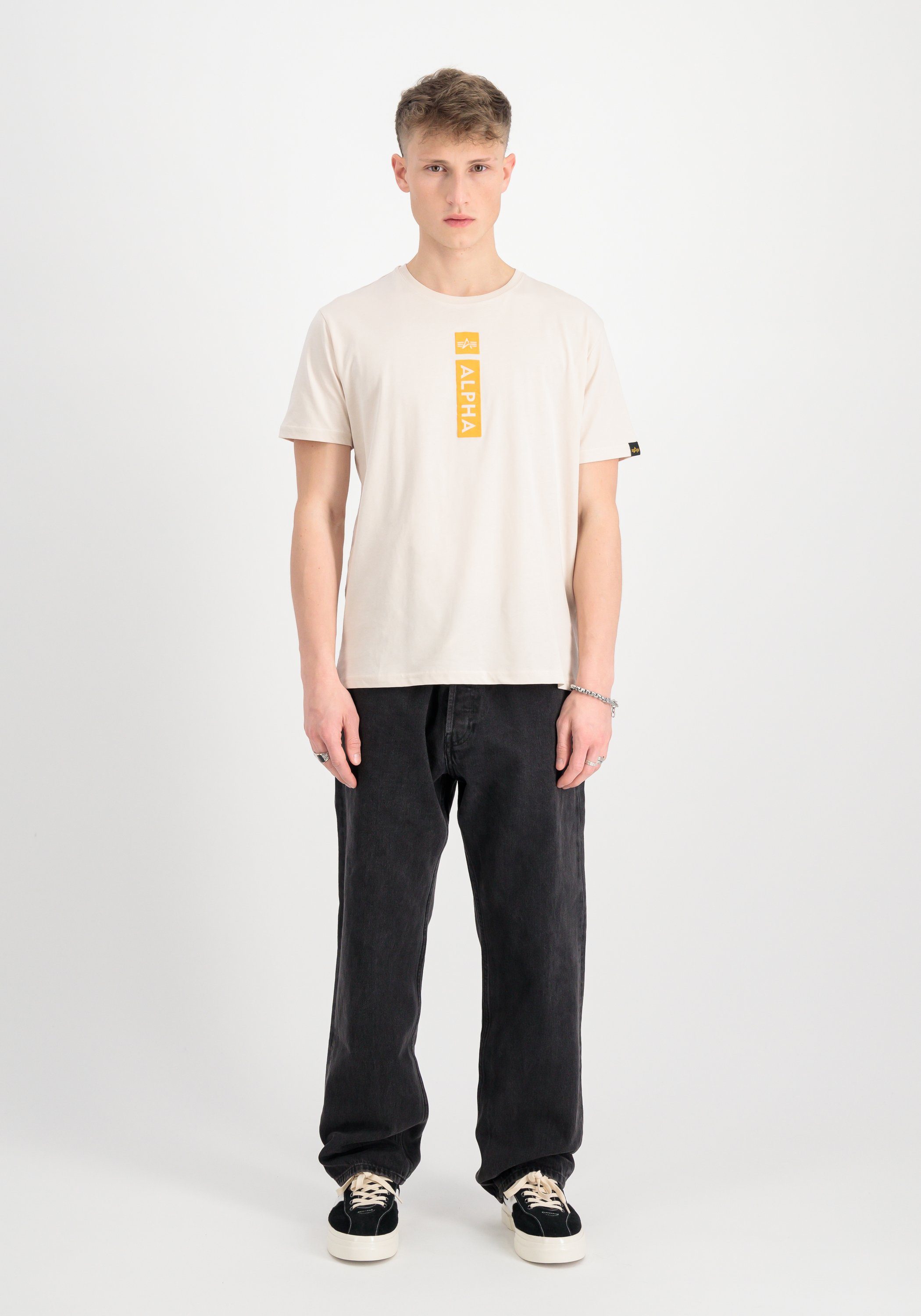 Alpha Industries T-shirt Alpha Industries Men - T-Shirts Alpha Puff Print T