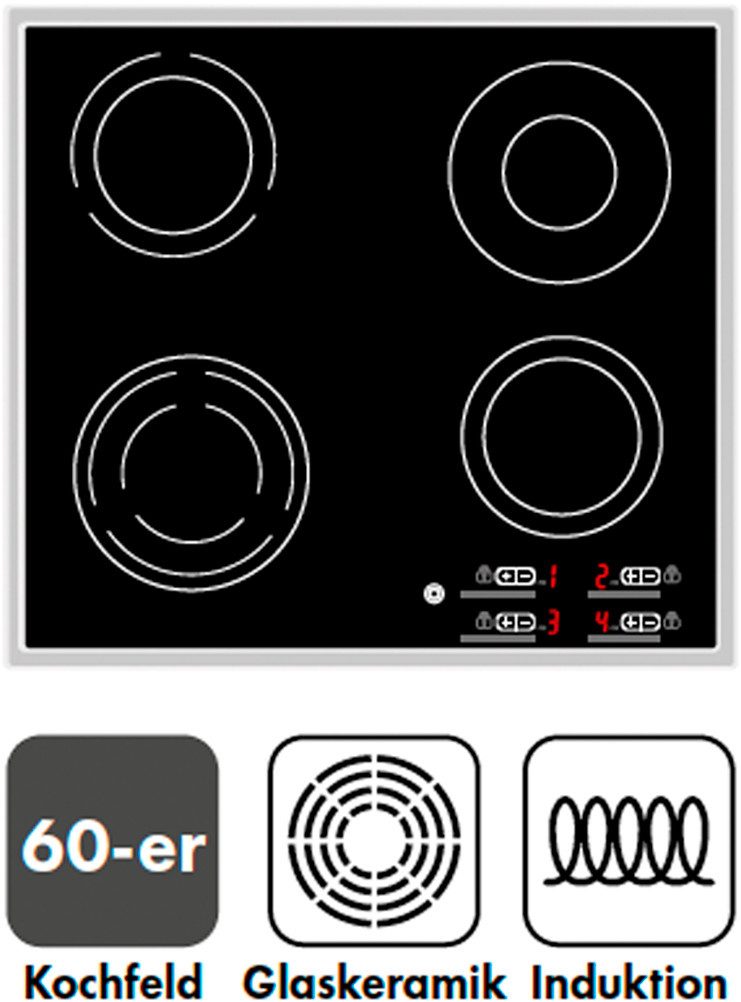 KESPER for kitchen & home Snij- en afdekplaat Multi-glas snijplank, 2-delig, leisteen (set)