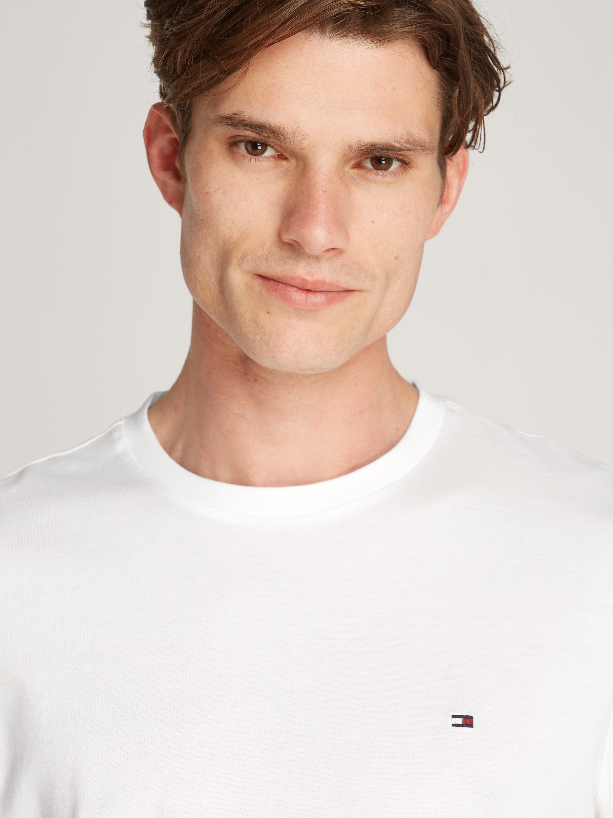 Tommy Hilfiger T-shirt GLOBAL STRIPE FLAG CUFF TEE
