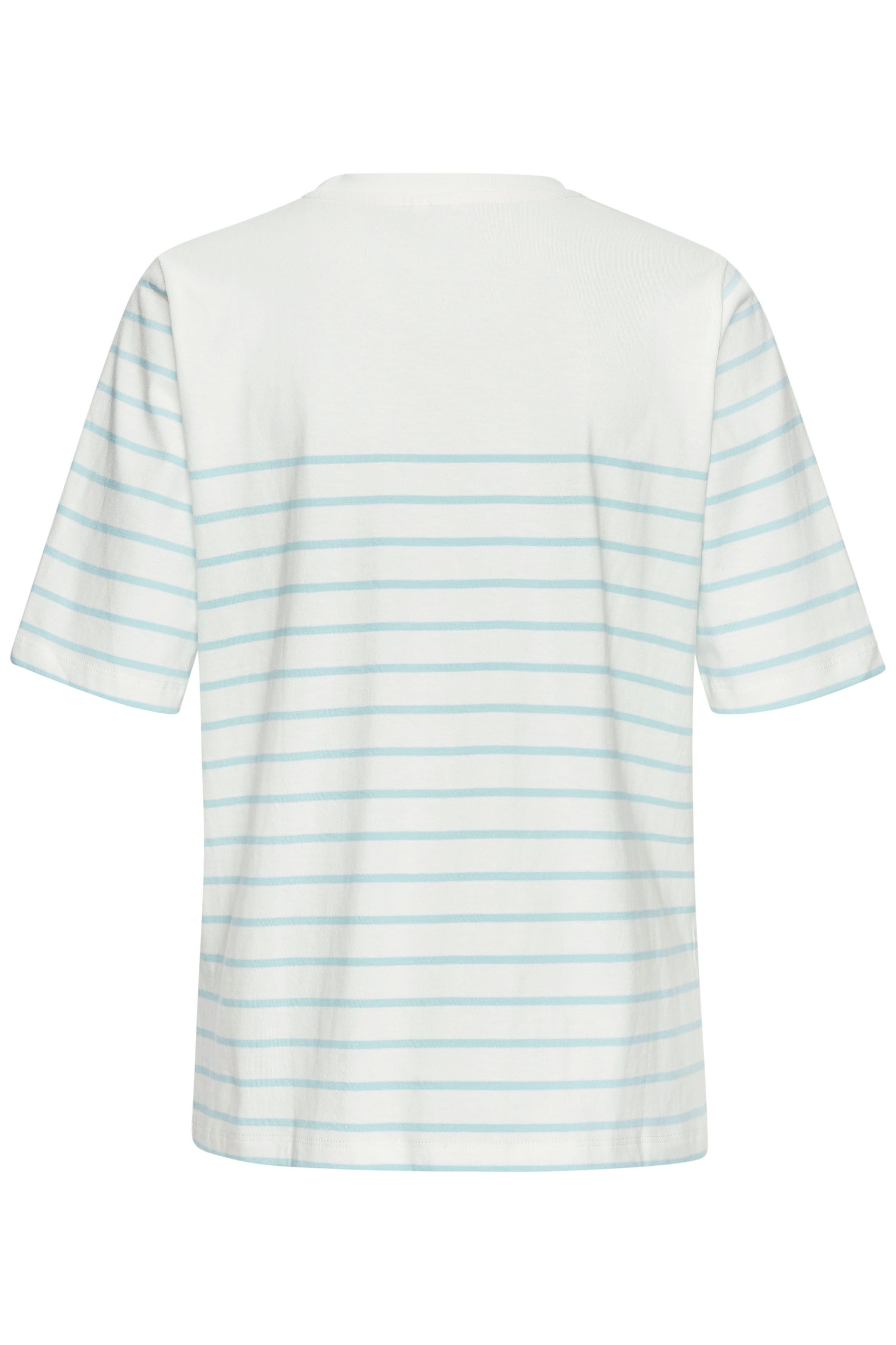 Lascana T-shirt met strepen, katoenen shirt met korte mouwen, slanke look, basic