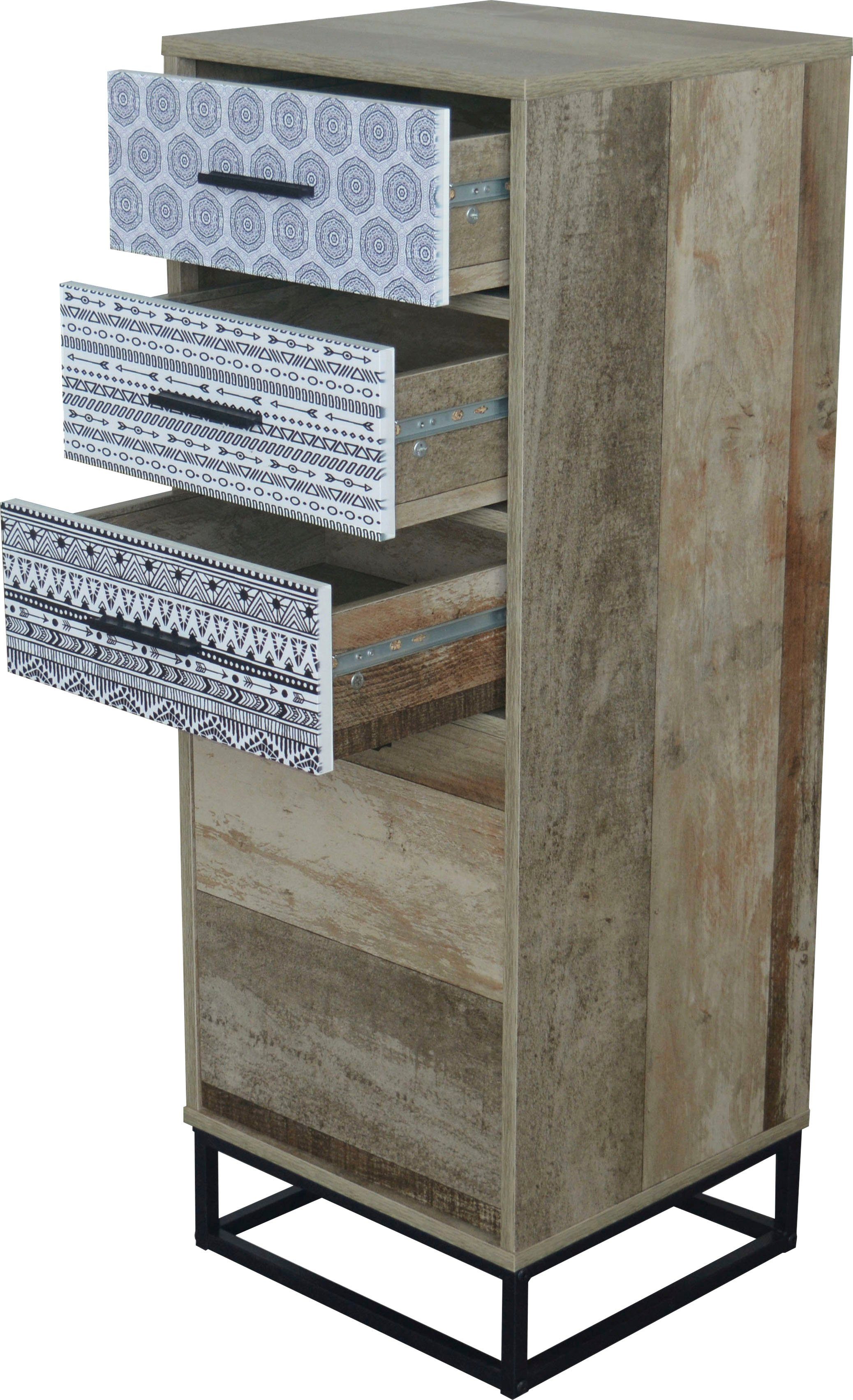 SIT Kast Skandi met decoratief patroon
