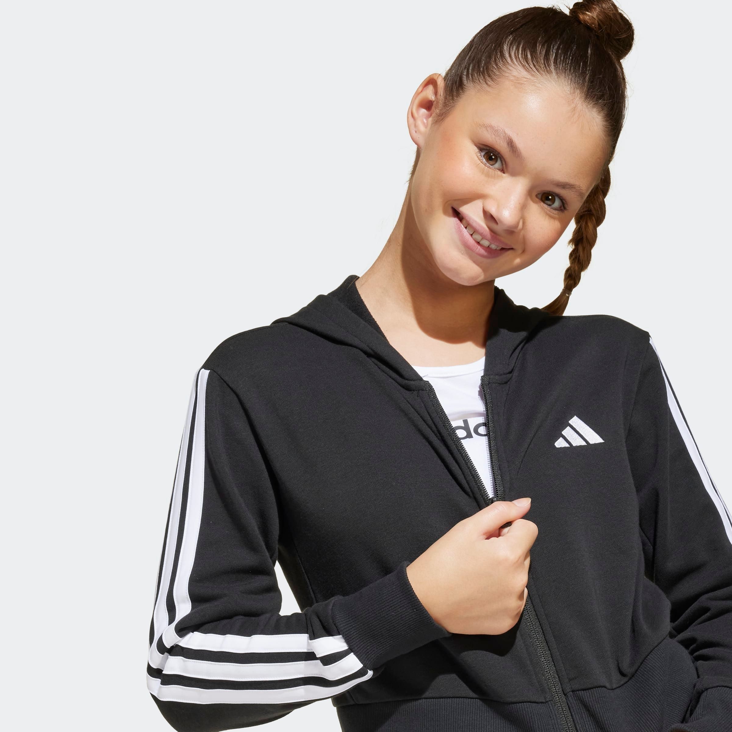 adidas Sportswear Hoodie JG 3S FT FZ CRO
