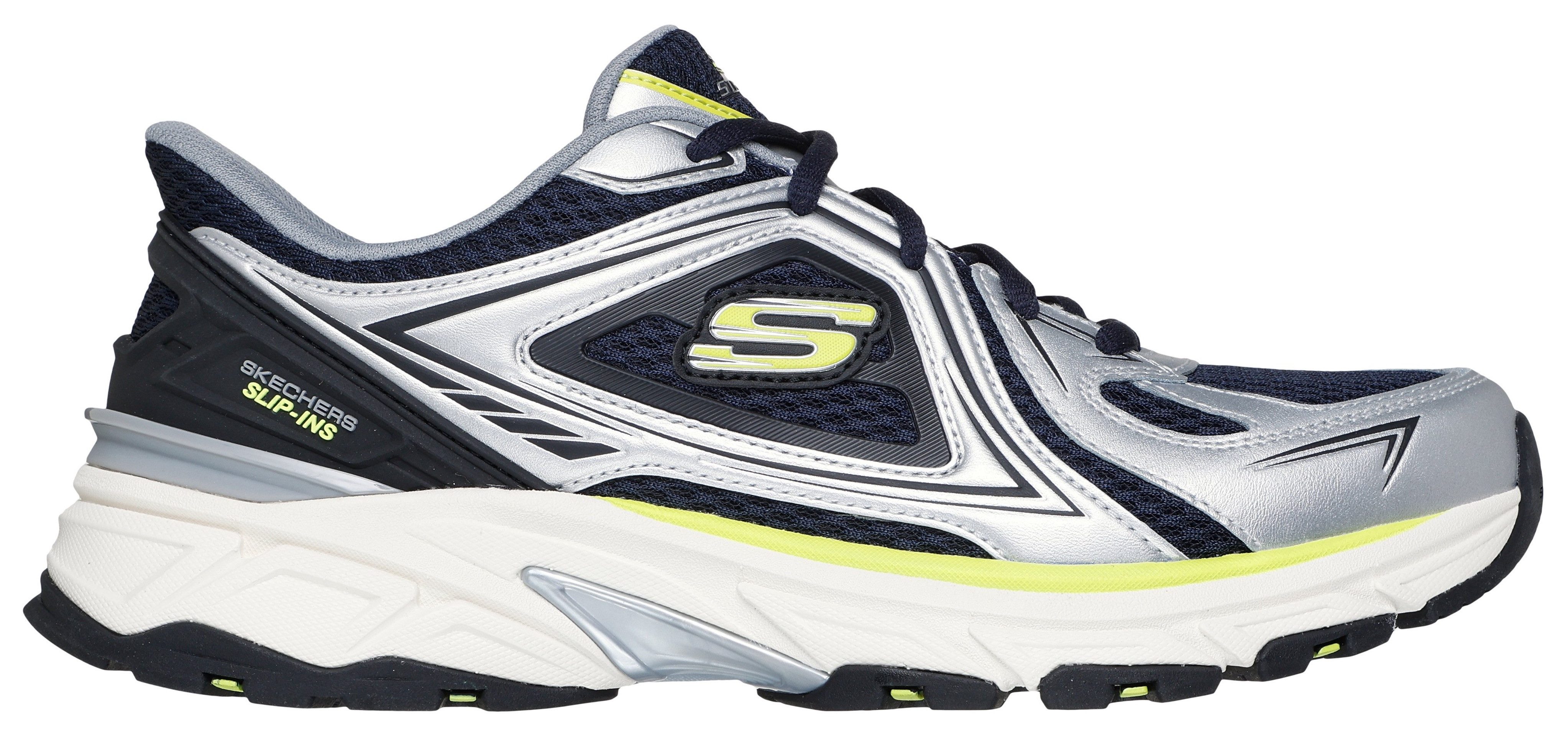 Skechers Slip-on sneakers STAMINA SPORT Trainingsschoen, retro sneaker met slip-ins