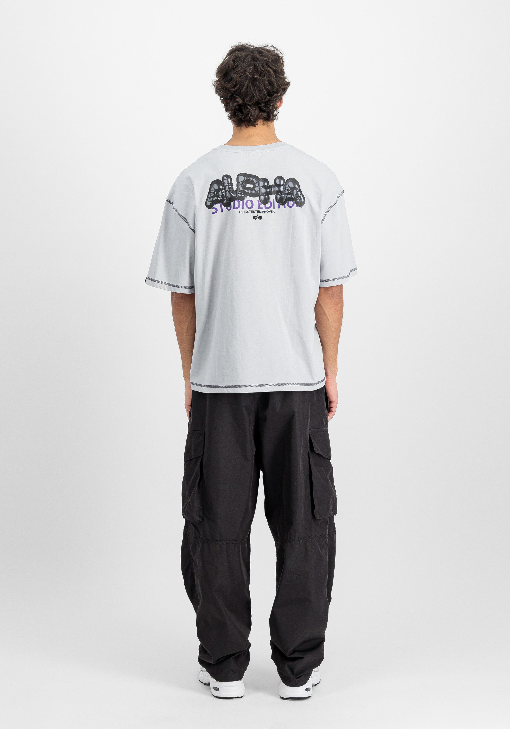 Alpha Industries T-shirt Alpha Industries Men - T-Shirts Studio Bubble Backprint T-Shirt