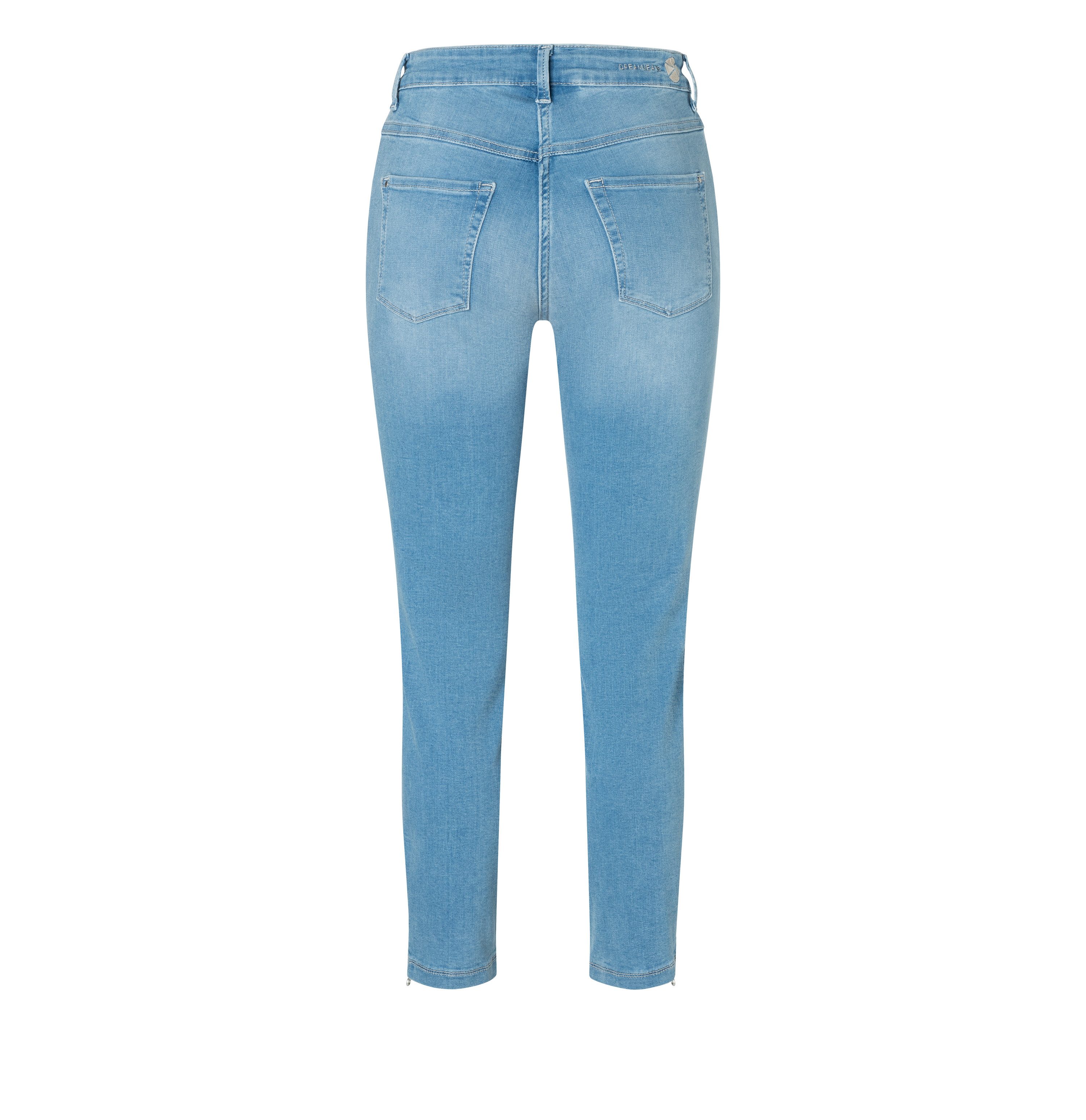 MAC 7 8 jeans Dream Chic Verkort model met ritssluiting