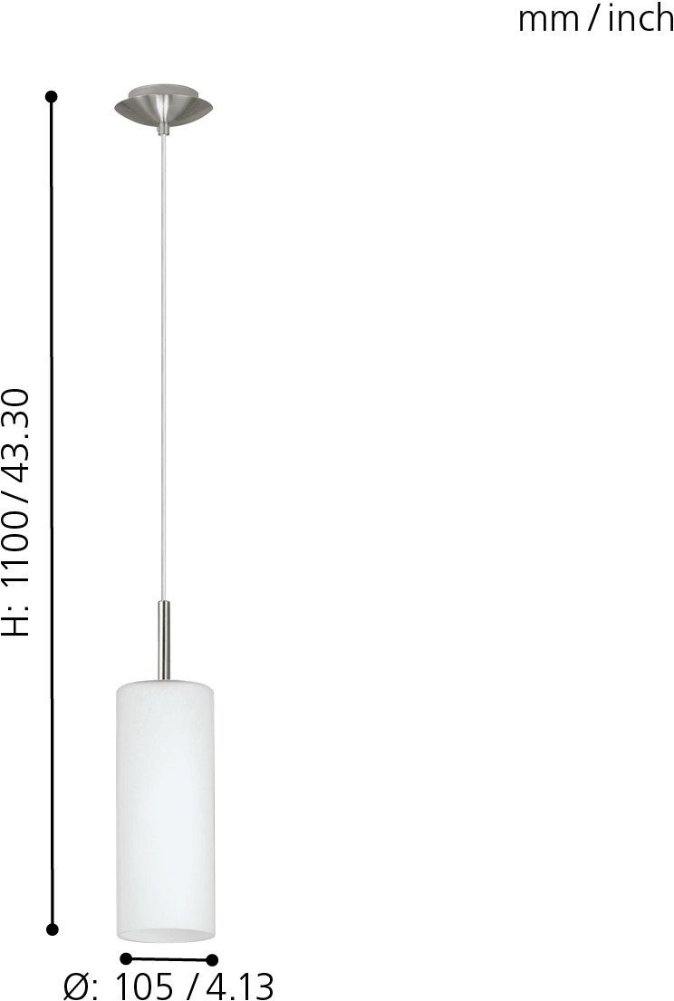 EGLO Hanglamp TROY 3 Hanglamp, hanglamp