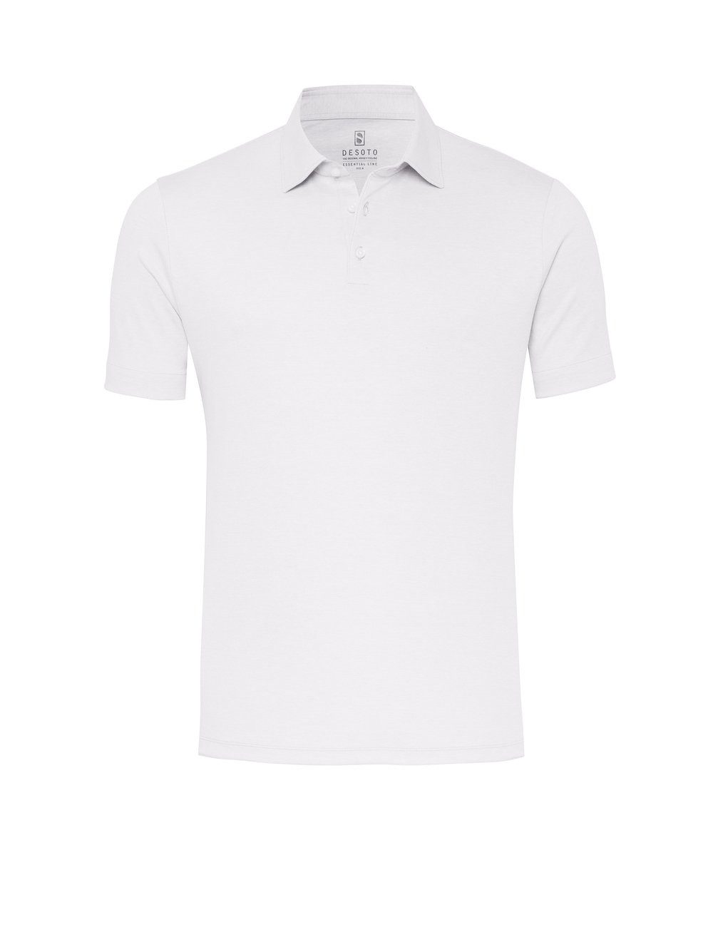Desoto Poloshirt Jersey polo Essential Kent half lange mouw