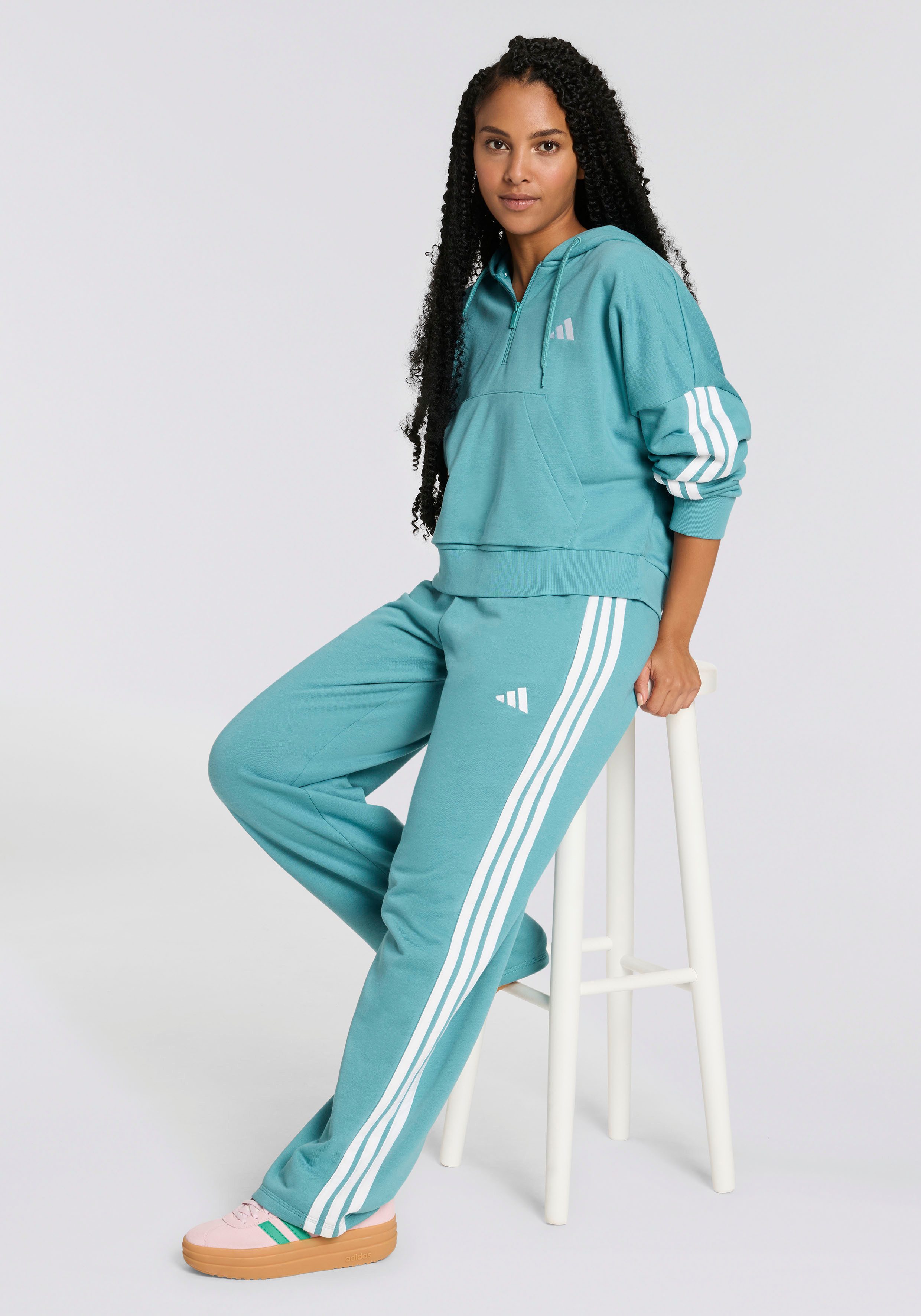 adidas Sportswear Sportbroek W 3S FT OH PT (1-delig)