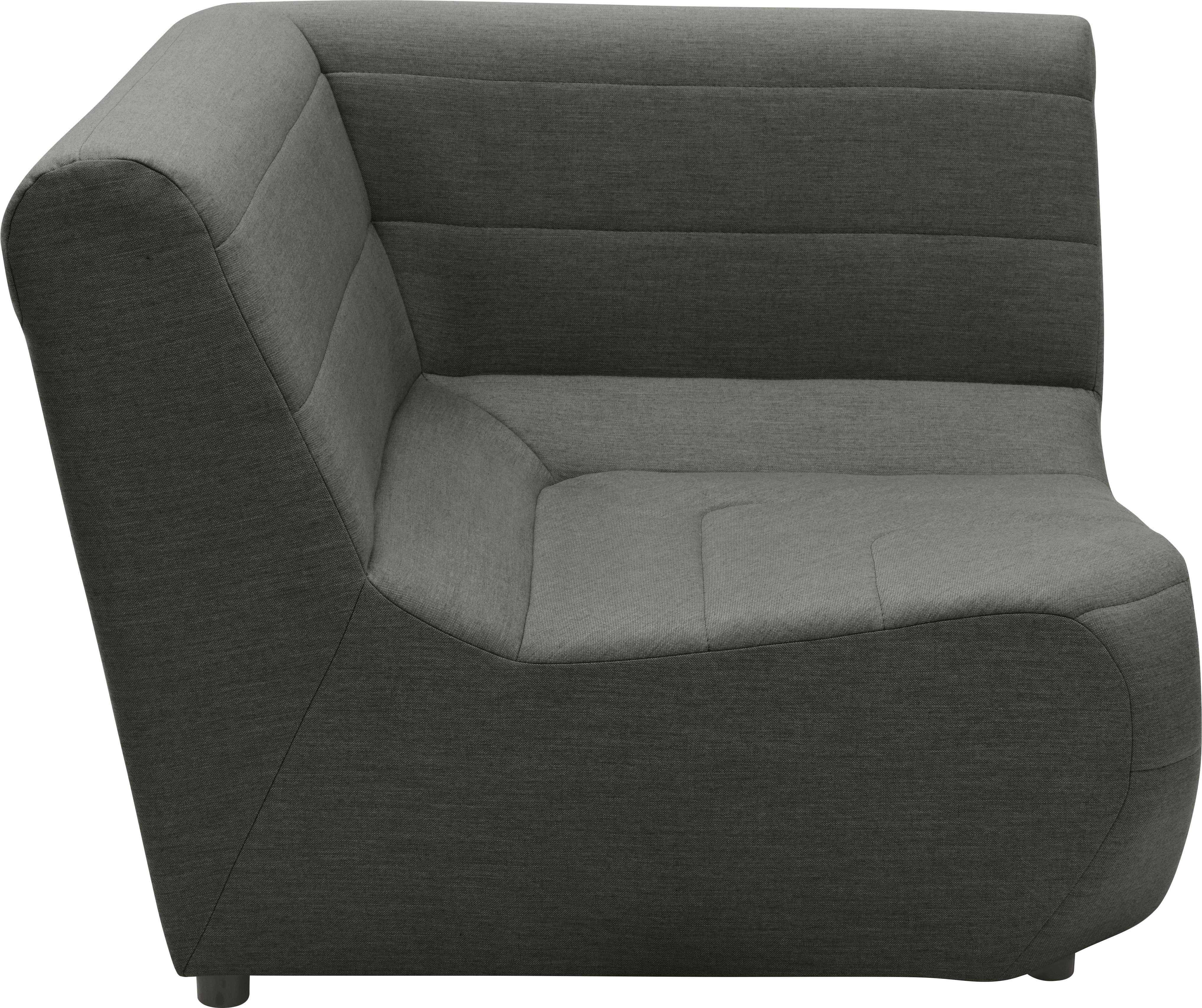 DOMO collection Bank-hoekelement Soleil, onderhoudsvriendelijke en weerbestendige bekleding Buiten, bijzonder ontwerp en vormgeving, individueel uitbreidbaar