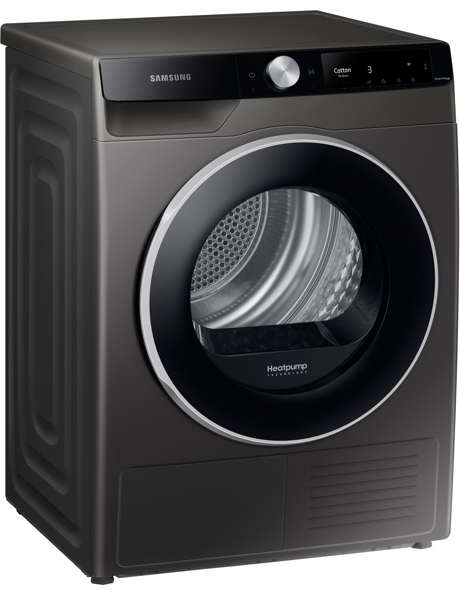 Samsung Warmtepompdroger DV80T6220LX/S2, 8 kg, Kreukbescherming