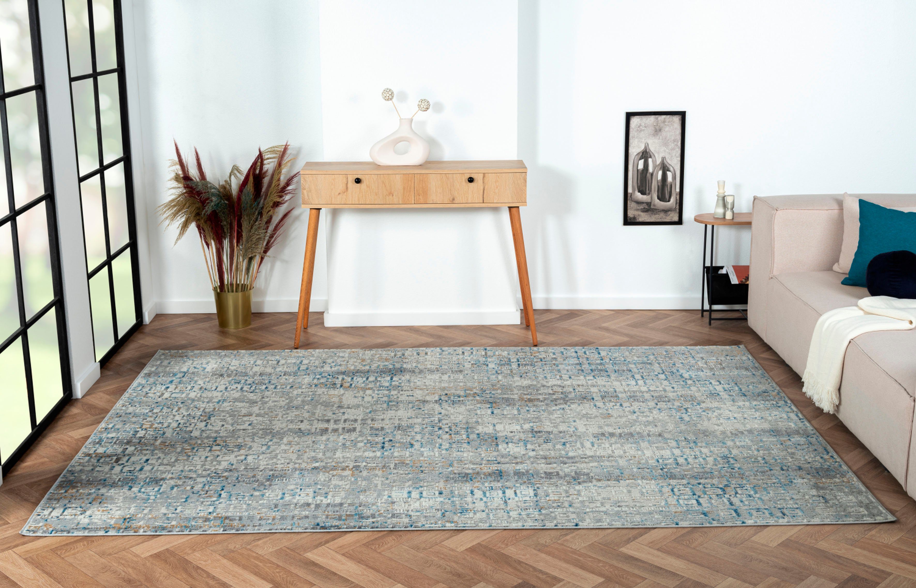 Myflair Möbel & Accessoires Vloerkleed My Look 2 Kortpolig, etno-ontwerp, bijzonder zacht door microvezel