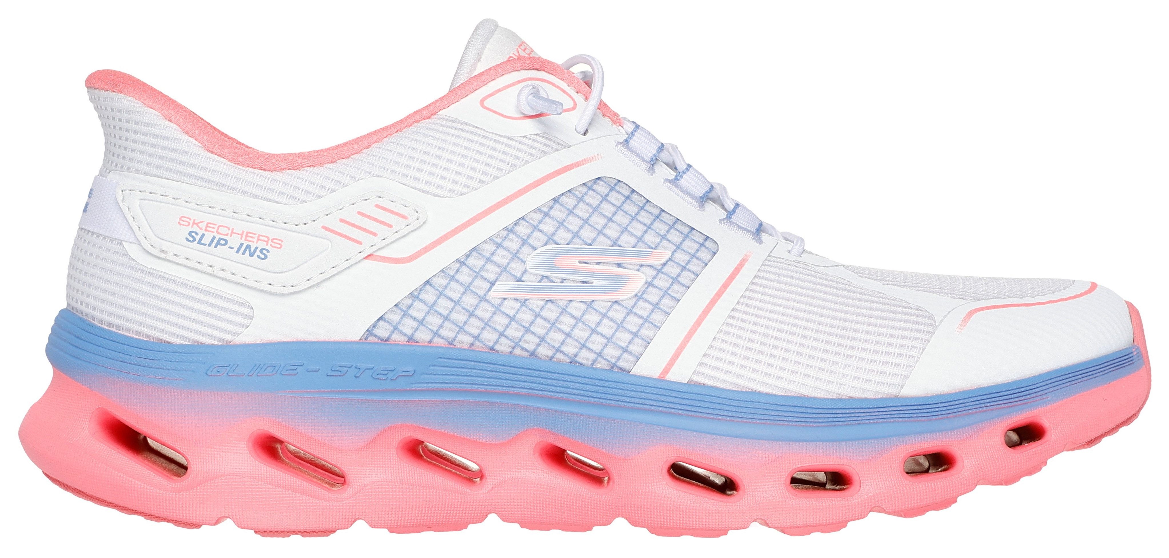 Skechers Slip-on sneakers GO WALK GLIDE-STEP 2.0-ELEKTRA , vrijetijdsschoen, sportschoen met geïntegreerde slip-ins functie