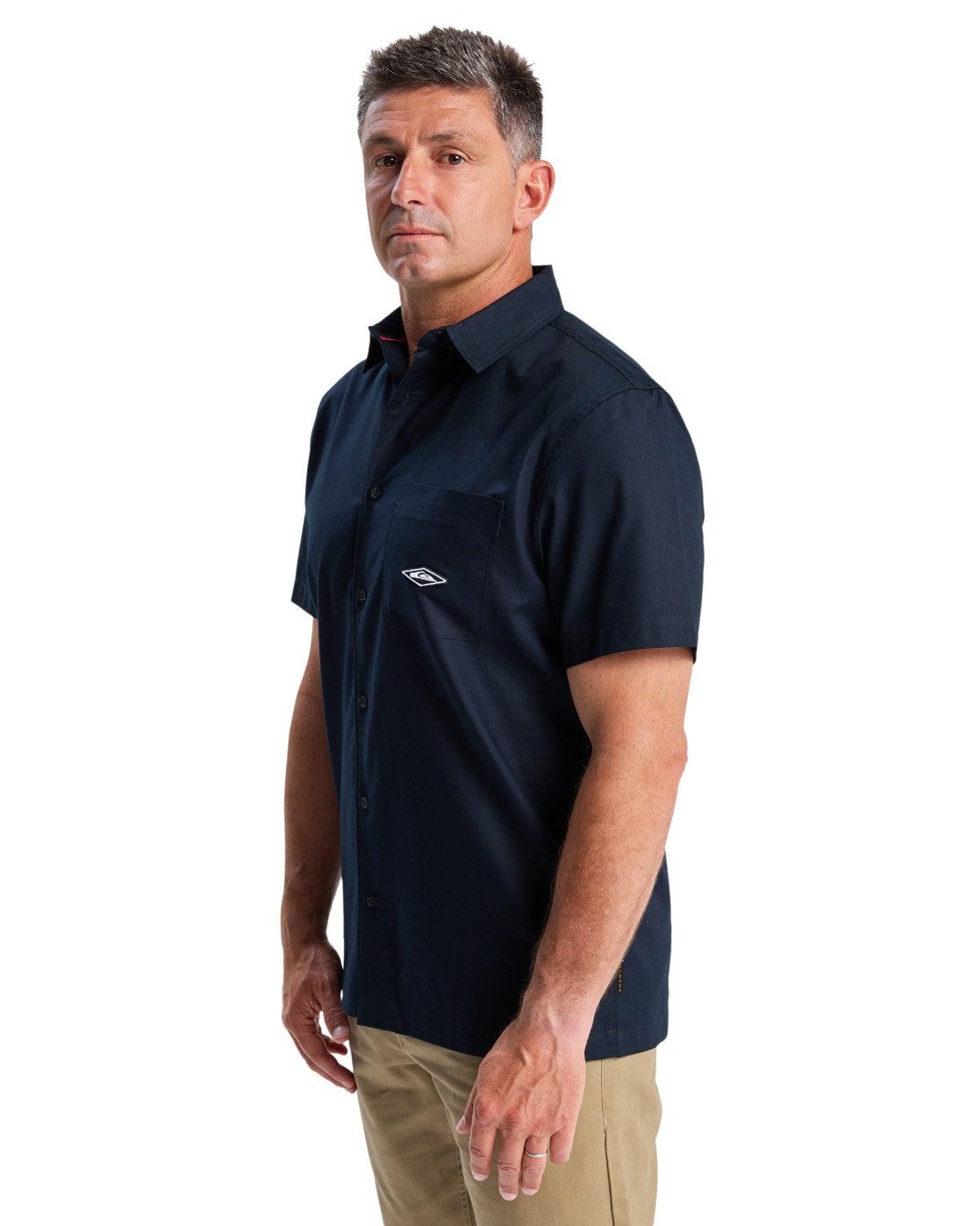 Quiksilver Overhemd met korte mouwen Diamond