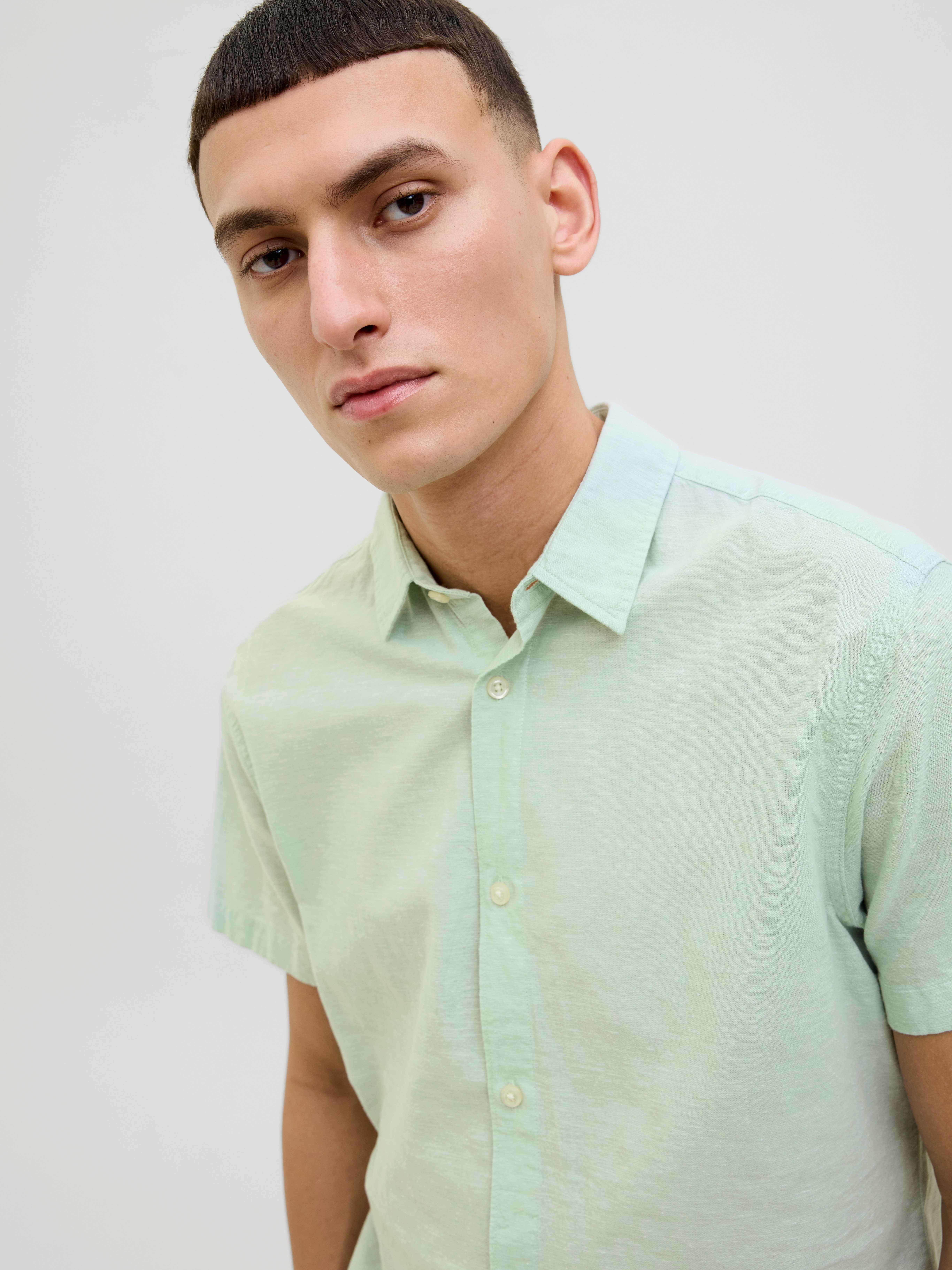 Jack & Jones Overhemd met korte mouwen JJEBREEZE SHIRT SS SN