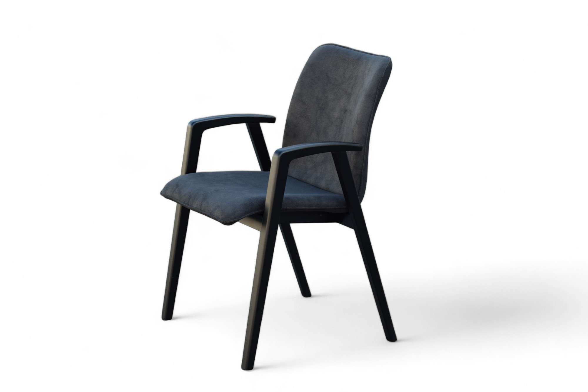 Home affaire Stoel met armleuningen Loreen eetkamerstoel, gestoffeerde stoel, woonstoel, eetstoel met armleuningen (set, 2 stuks)