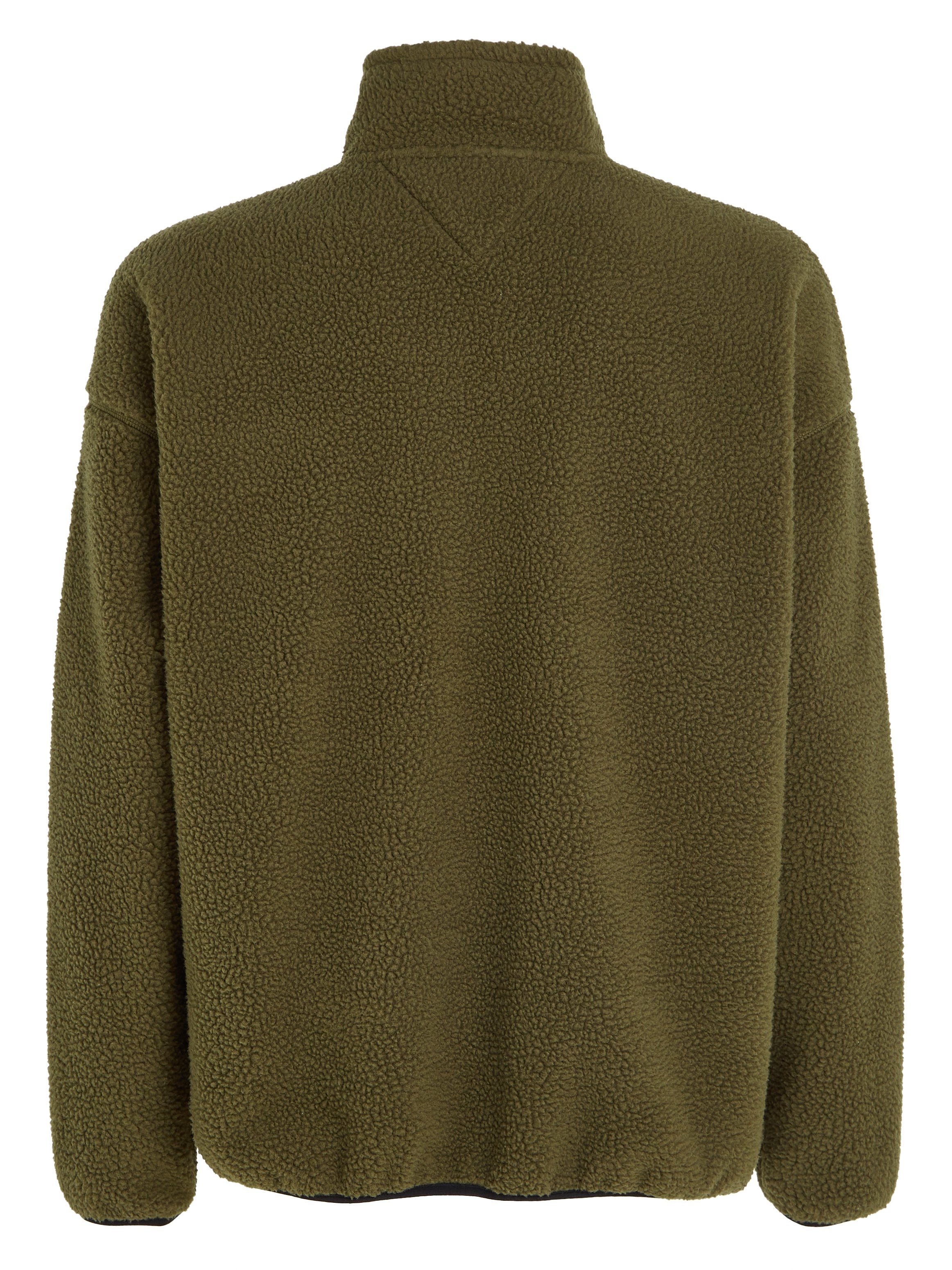 TOMMY JEANS Fleecetrui TJM OVZ TONAL 1/2 ZIP SHERPA