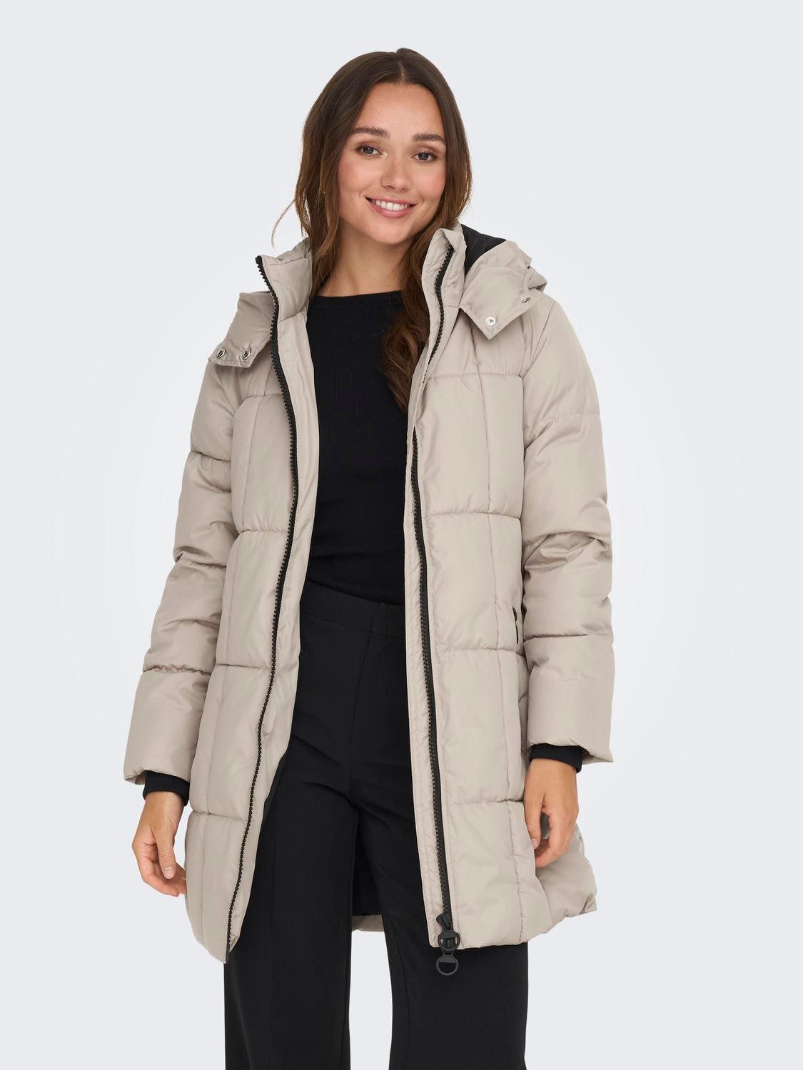 JDY Gewatteerde jas JDYDAISY LIFE LONG PADDED JKT. OTW NOOS
