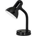 eglo tafellamp basic zwart - oe12,5 x h30 cm - excl. 1x e27 (elk max. 40 w) - tuimelschakelaar - draaibaar - flexibele hals - bureaulamp - tafellamp - bureaulamp - lamp - kantoor - bureaulamp zwart