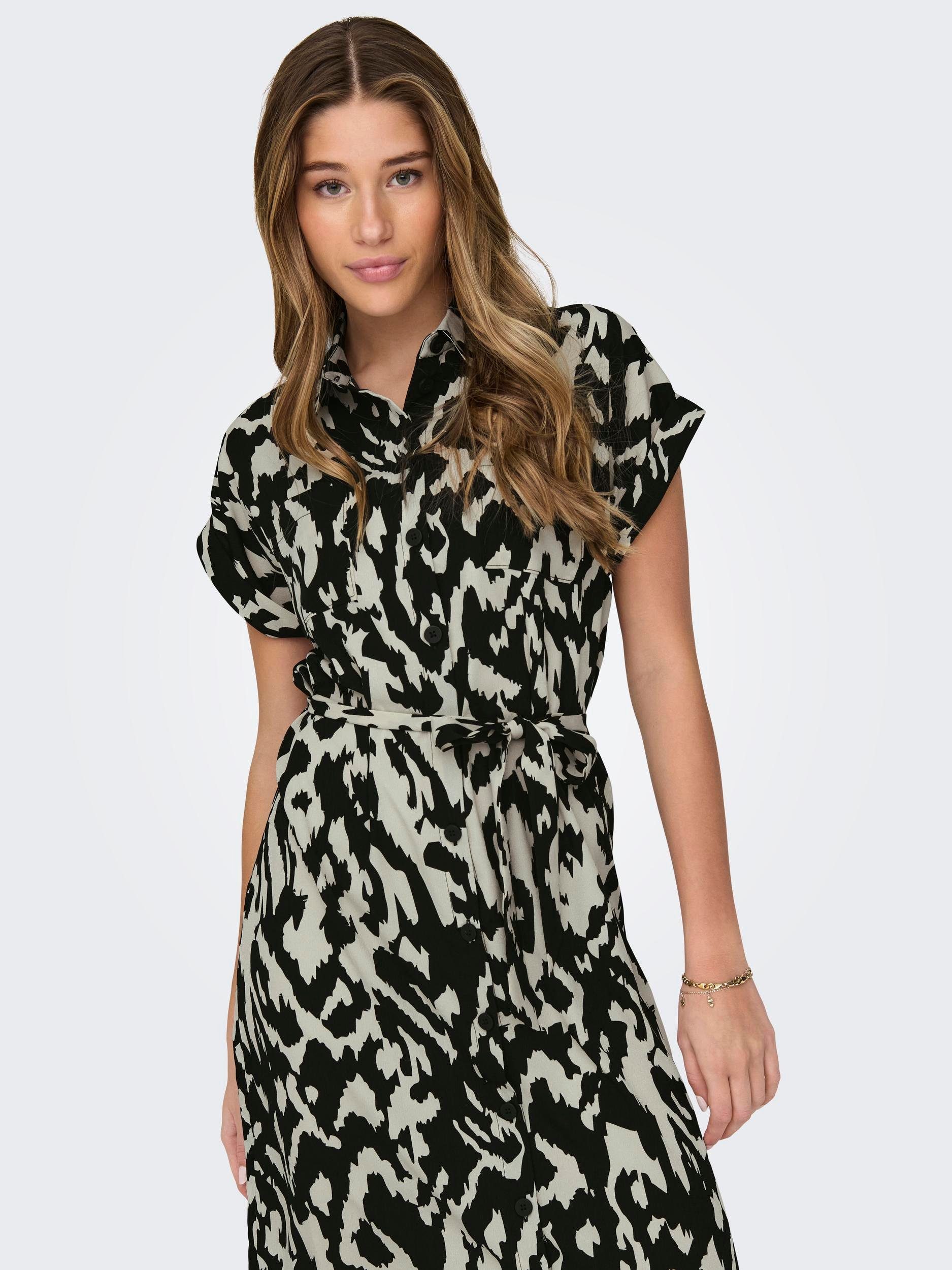 Only Jurk met overhemdkraag ONLHANNOVER S/S SHIRT DRESS NOOS WVN