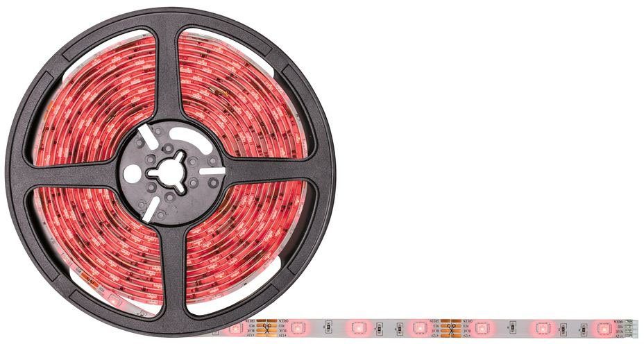 Paulmann Led-strepen FN SimpLED Strip Set 5m, RGB 20W, 230/12V, DC, Wit metaal, Kst (1 stuk)