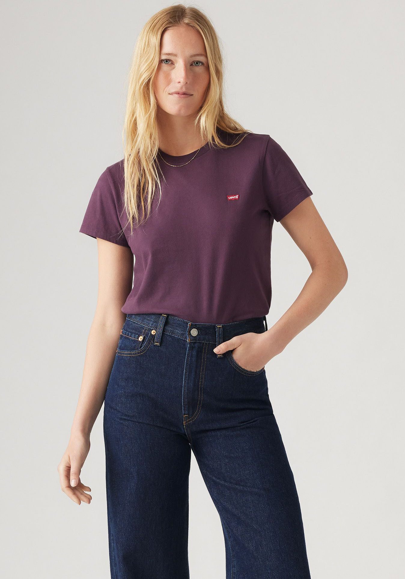 Levi's T-shirt TEE Minilogo met klein logoborduursel