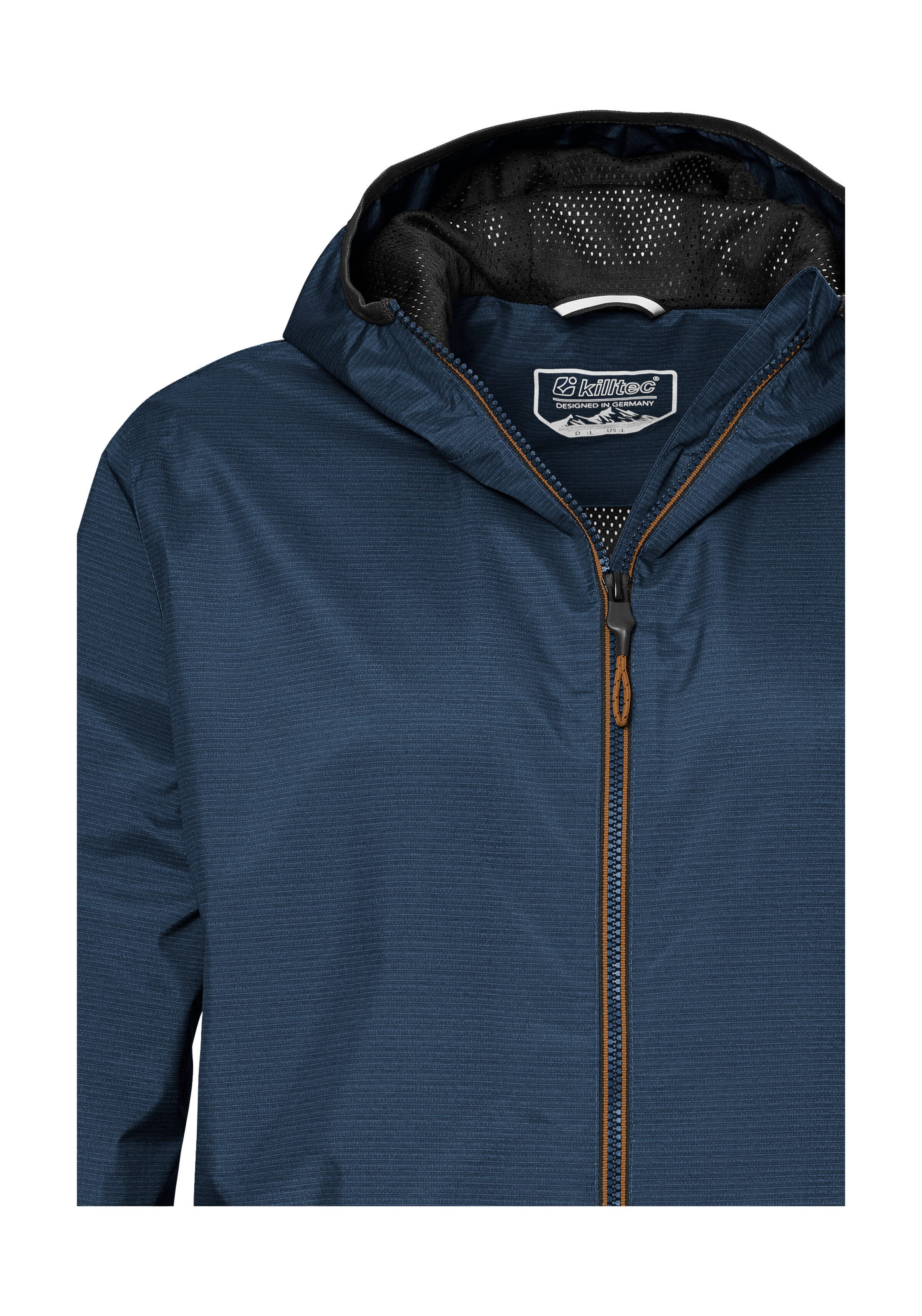 Killtec Outdoorjack KOS 112 MN JCKT Lichte, waterdichte, ademende jas, PFAS-vrij, gerecycled