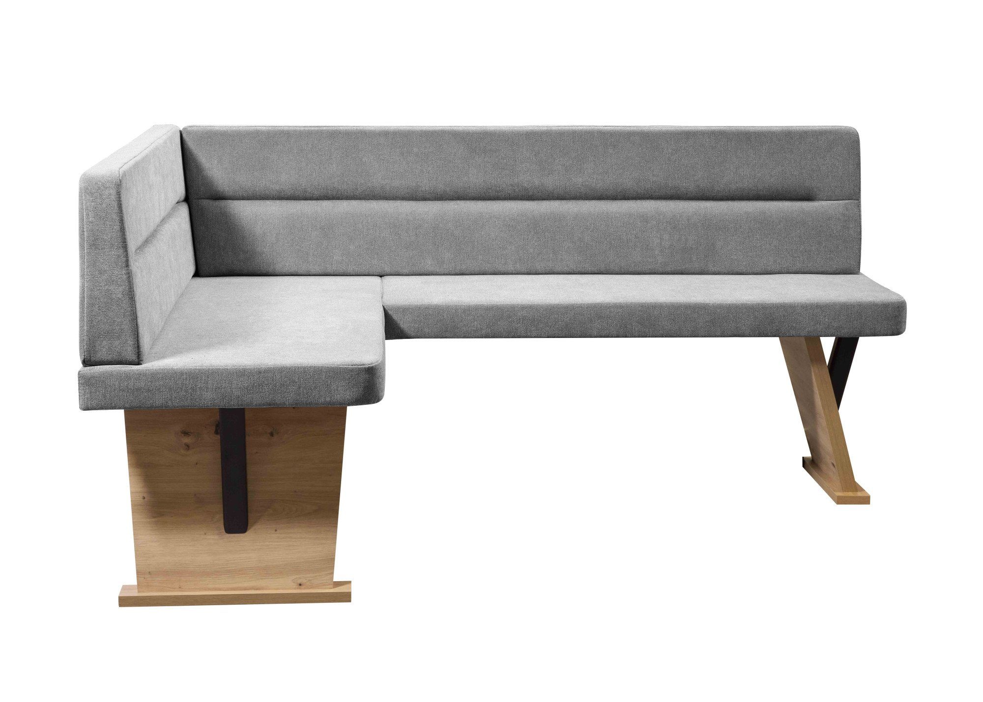 Home affaire Eethoek Laros zitgroep, hoekbank, stoelen, tafel perfect voor keuken, eetkamer, woonkamer, bestseller (set, 4-delig)