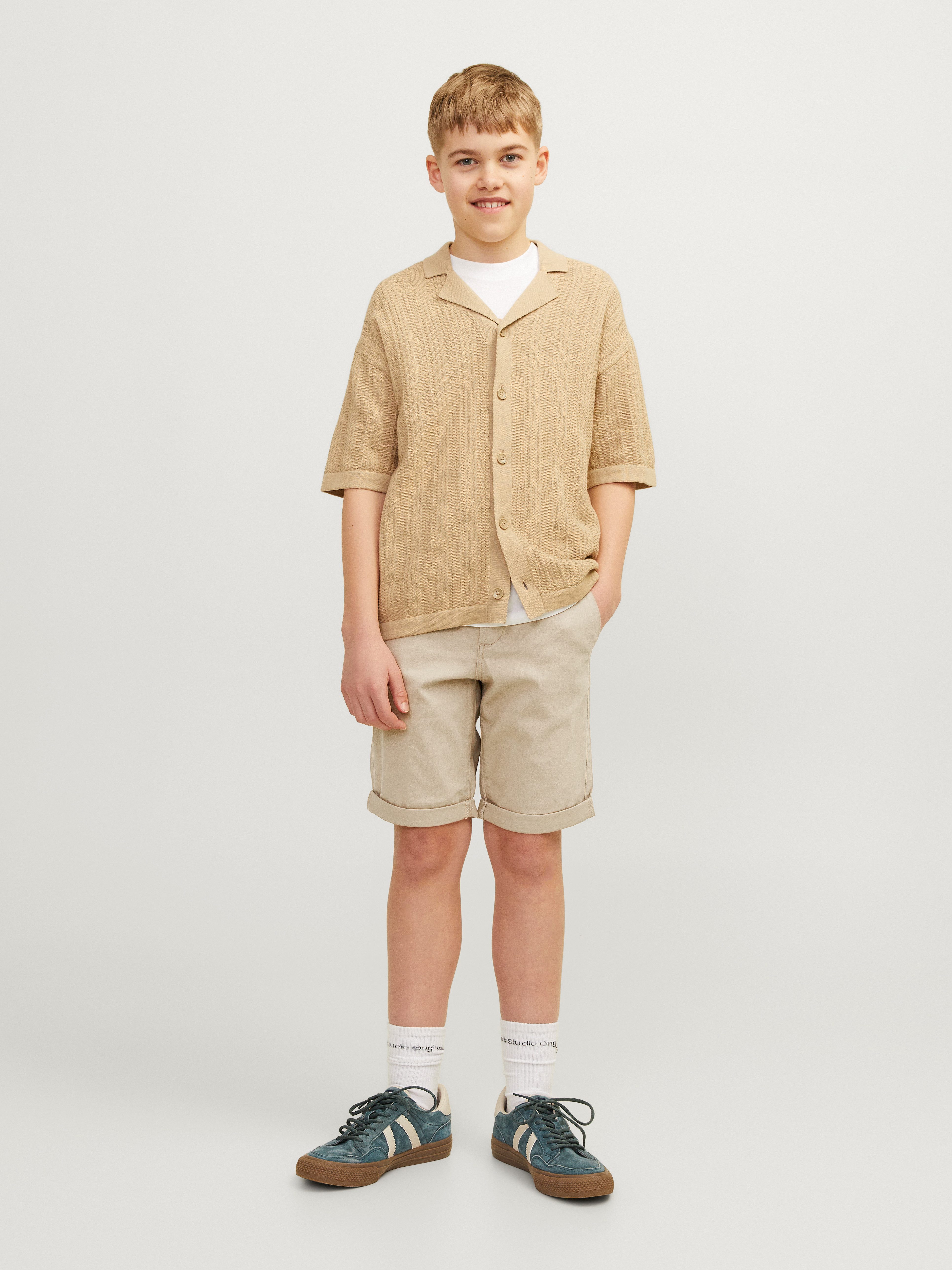 Jack & Jones Junior Chino-short JPSTDAVID JJCHINO SHORTS AKM SN JNR