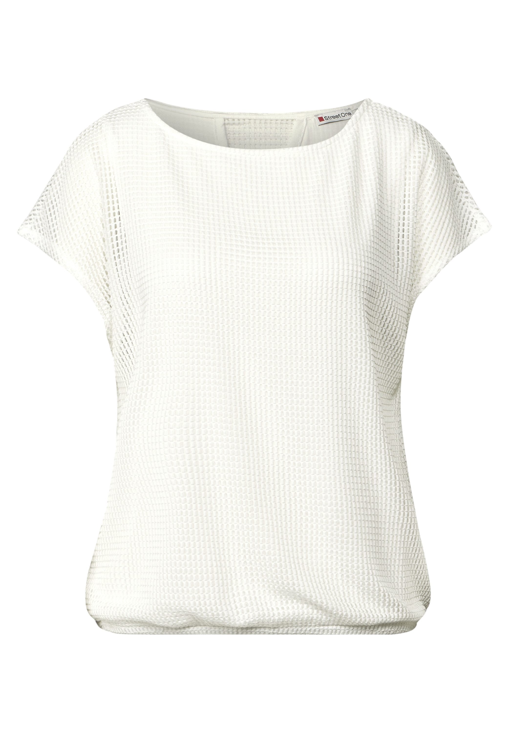 STREET ONE 2-in-1-shirt in mesk look