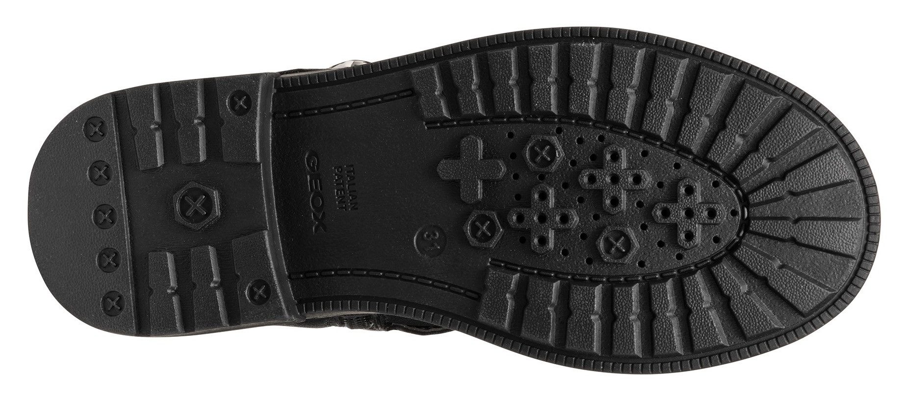 Geox Laarsjes J ECLAIR GIRL X Bikerboots, winterlaarzen, laarzen met warme voering