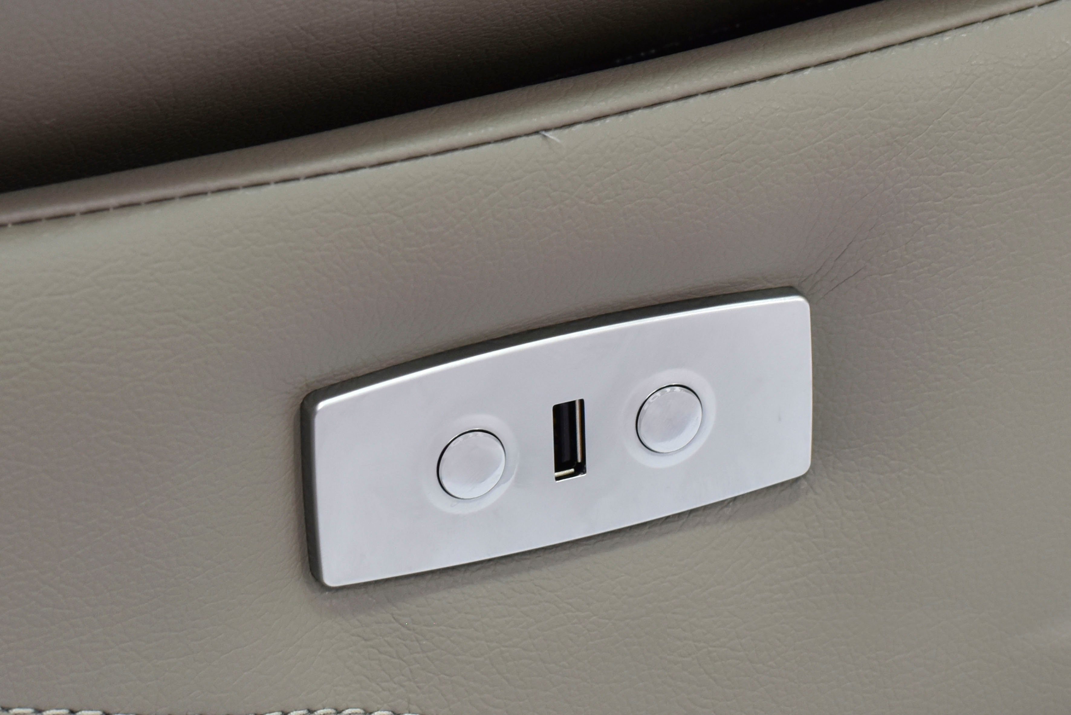 Home affaire 3-zitsbank Southbrook met handmatige en elektrische relaxfunctie