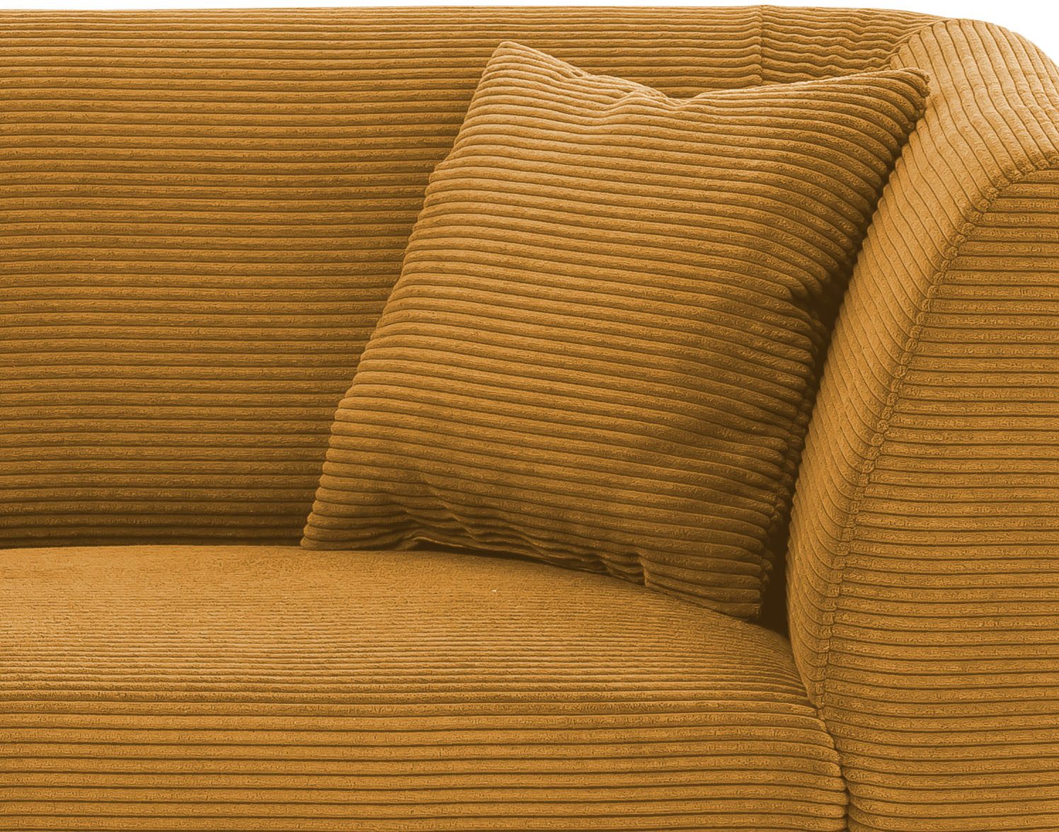INOSIGN 2-zitsbank twee verschillende pootkleuren naar keuze