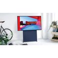 samsung qled-tv gq43ls05tau "the sero", 108 cm - 43 ", 4k ultra hd, smart-tv, 360° draaibaar beeldscherm blauw