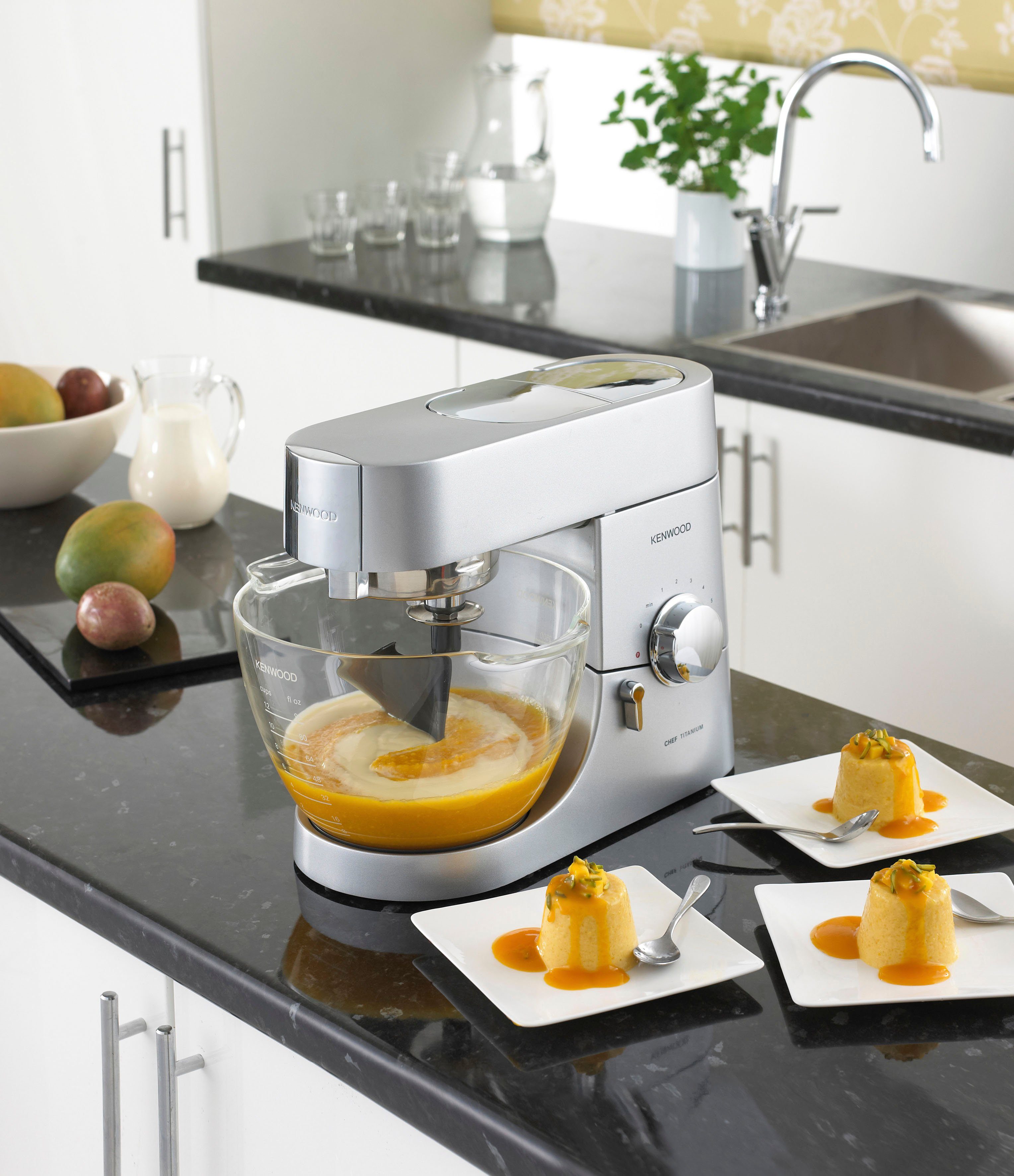 KENWOOD Keukenmachineschaal Chef glazen mengkom AT550 Compatibel met: KVC3-serie, elite KVC5-serie, titanium KVC7-serie