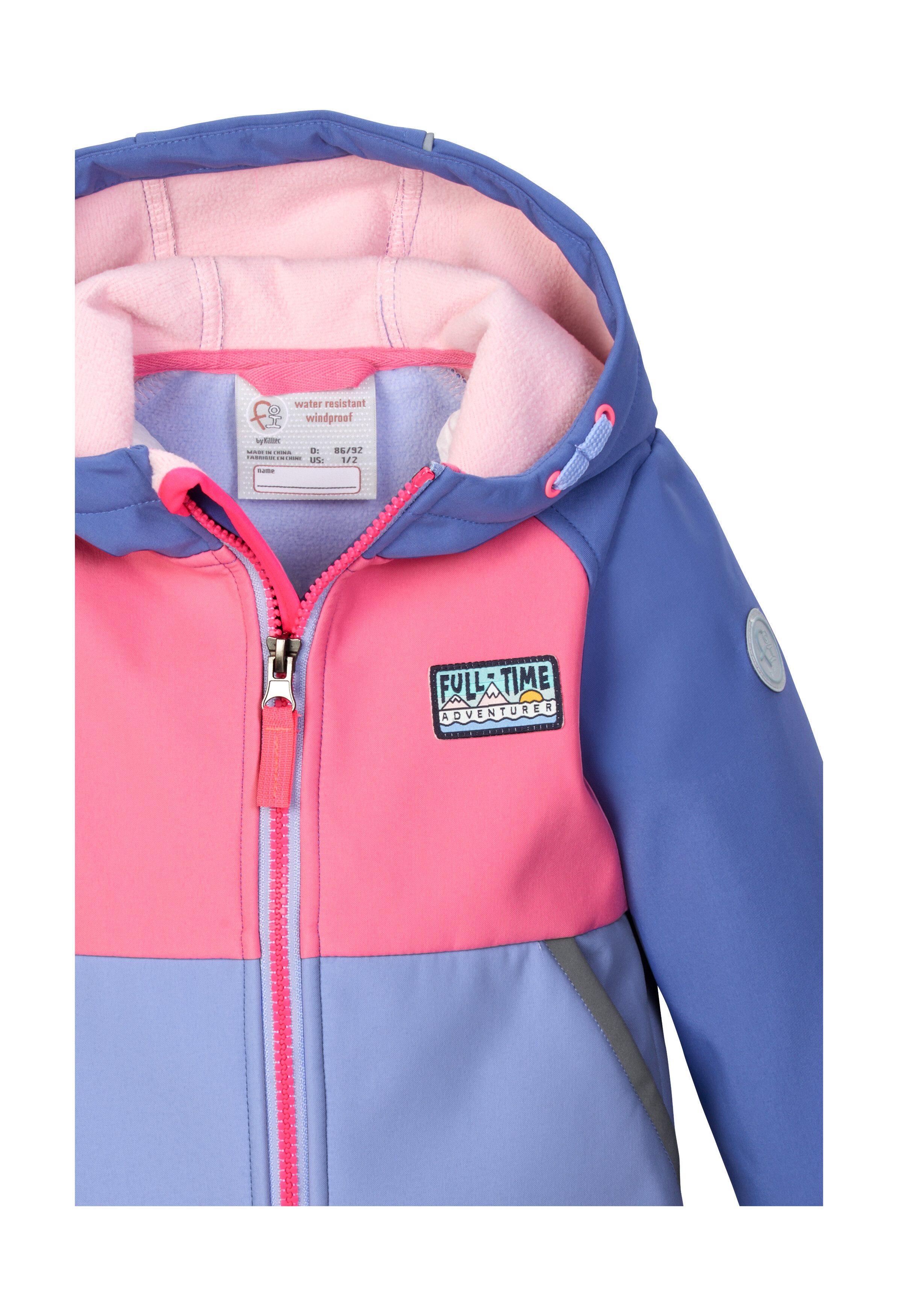 first instinct by killtec Softshell-jack FIOS 13 MNS SFTSHLL JCKT Softshelljack: waterafstotend, winddicht, PFAS-vrij geïmpregneerd