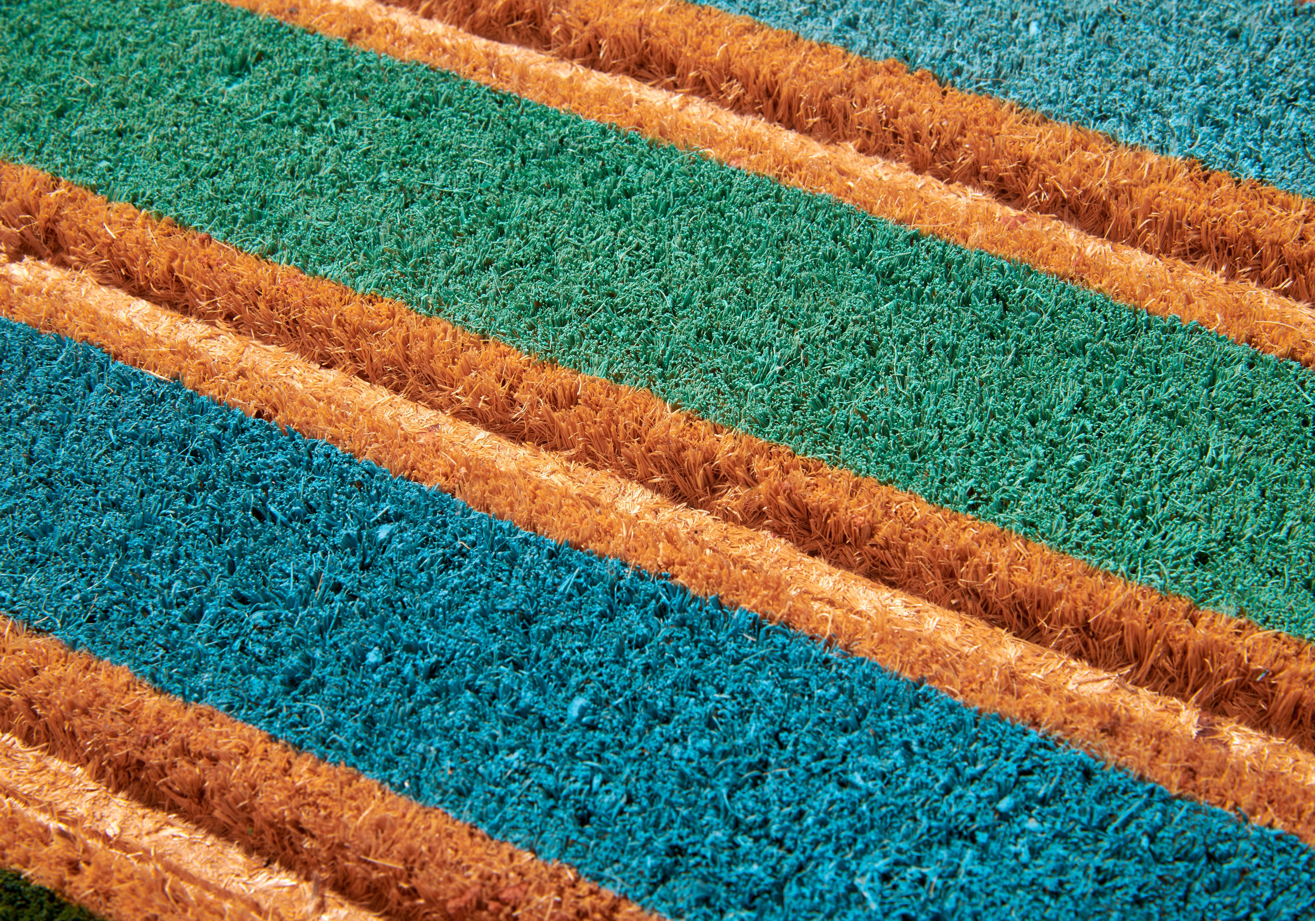 HANSE Home Mat Mix Mats Kokos Colorful Stripes, deurmat Slijtvast, onderhoudsvriendelijk, robuust, weerbestendig, UV-bestendig