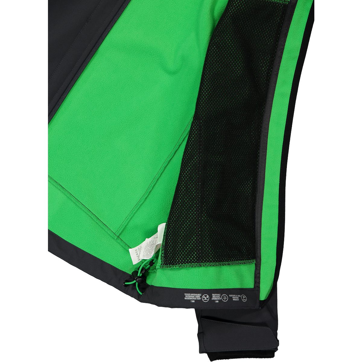 CMP Softshell-jack KID SOFTSHELL JACKET FIX HOOD voor kinderen Ademend & warmte-isolerend & waterafstotend & voor kinderen (1 stuk)