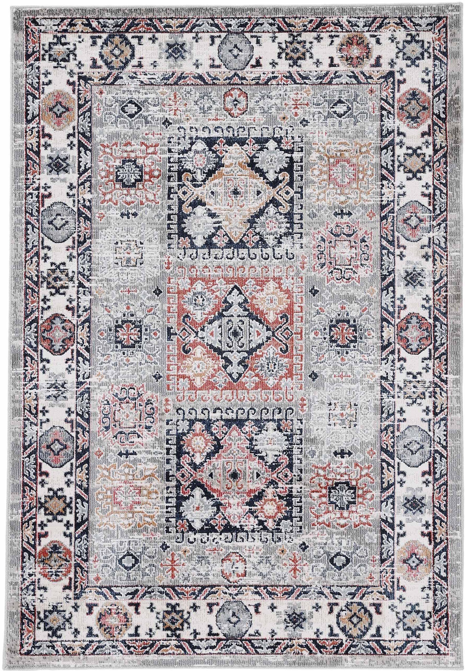 carpetfine Vloerkleed Vintage Kazach Oriënt vintage-look