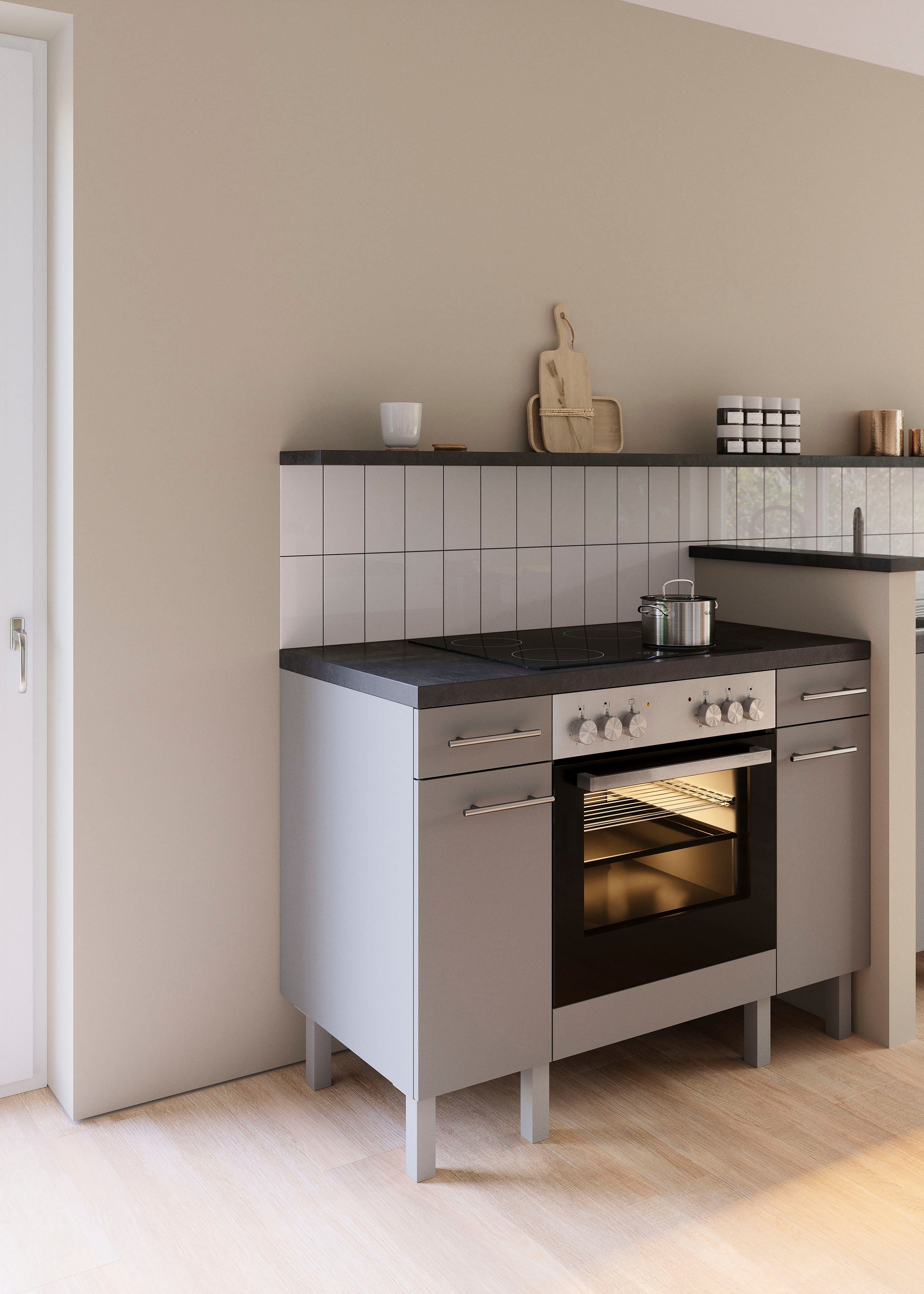 OPTIFIT Keuken Lilly Breedte 120, optioneel met elektrische apparaten
