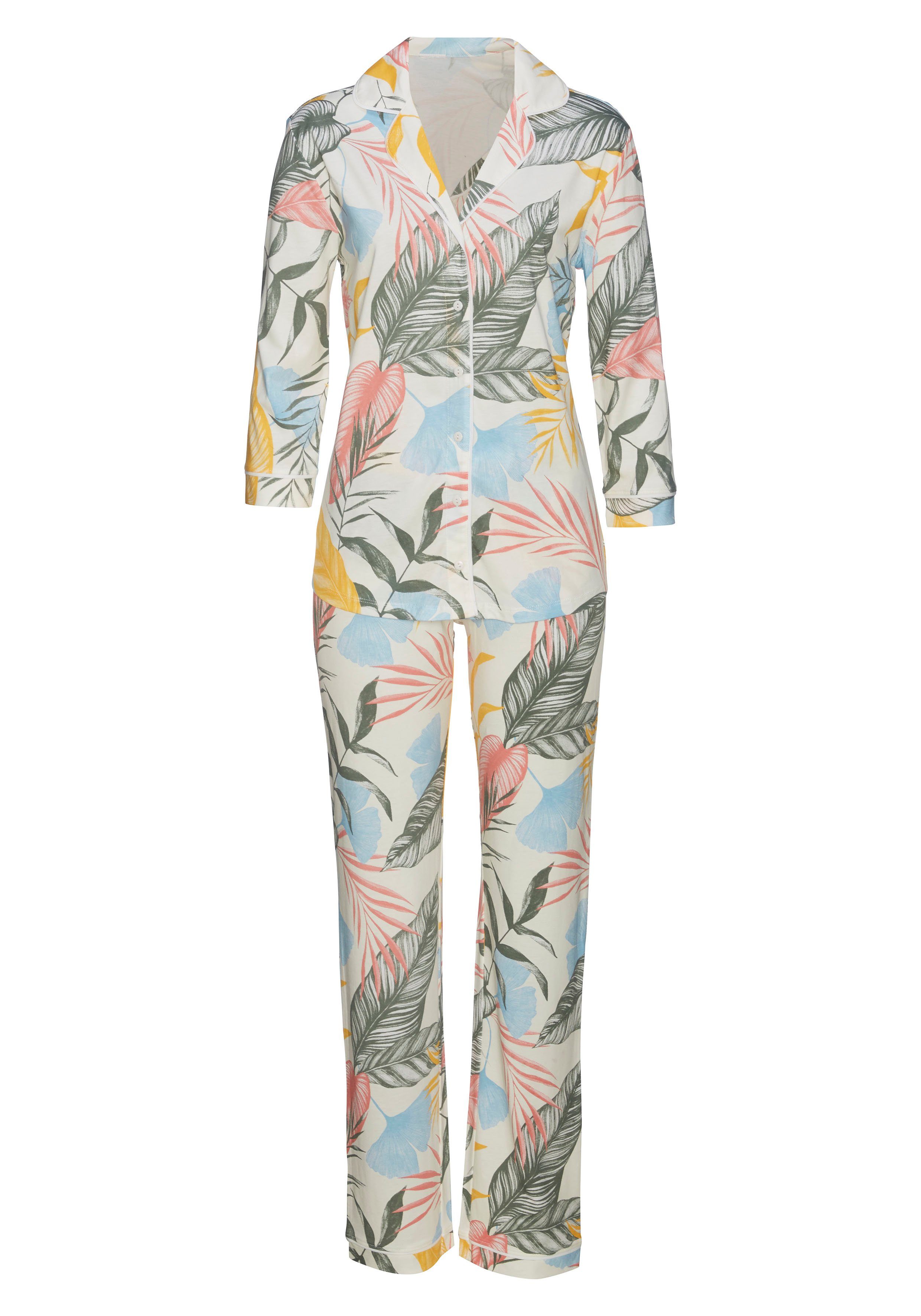 Vivance Dreams Pyjama met bloemenprint