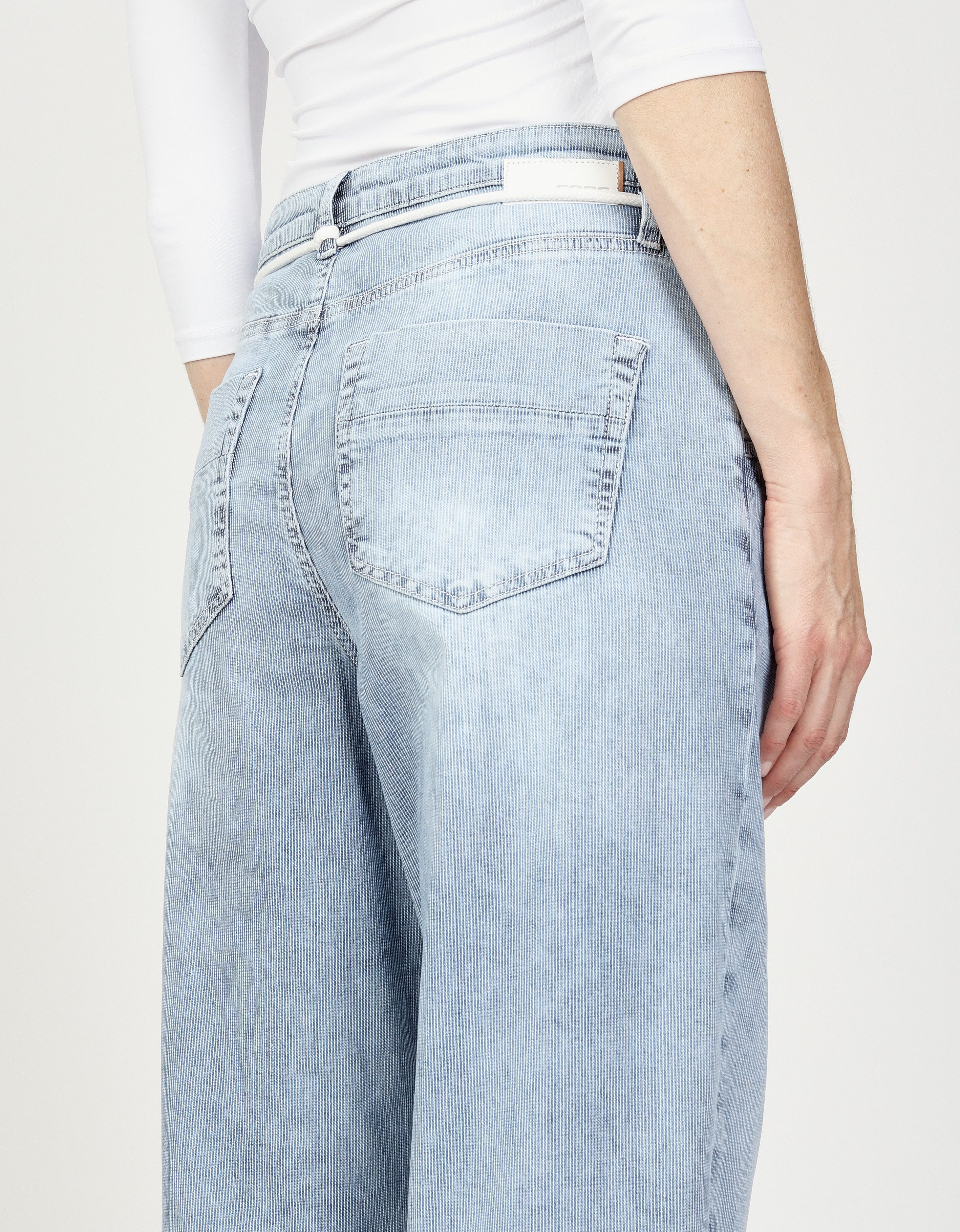 GANG Ankle jeans 94SILVIA JOGGER in ballon-fit, casual wijd o-vorm