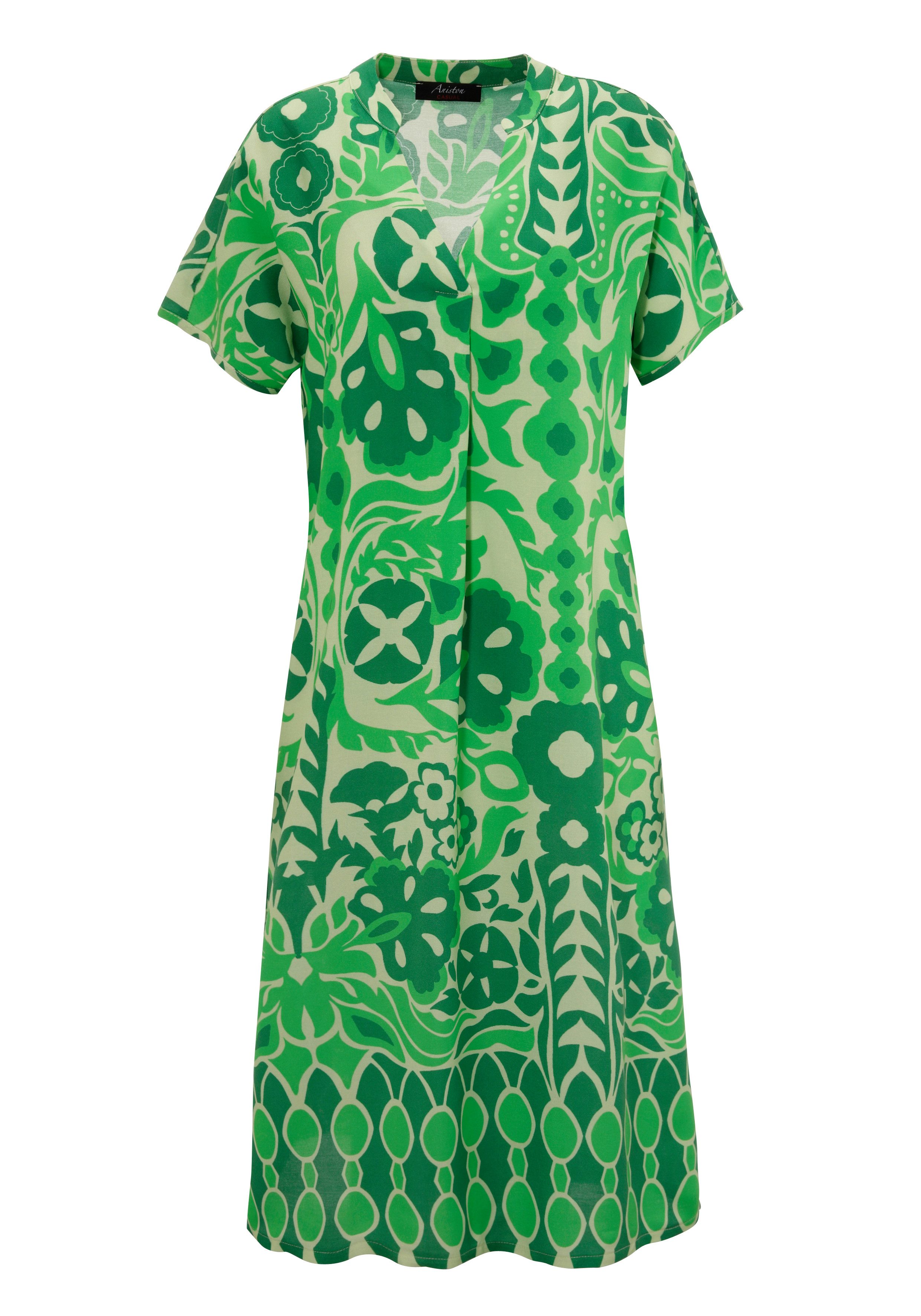 Aniston CASUAL Zomerjurk met extravagante, grafische print - nieuwe collectie