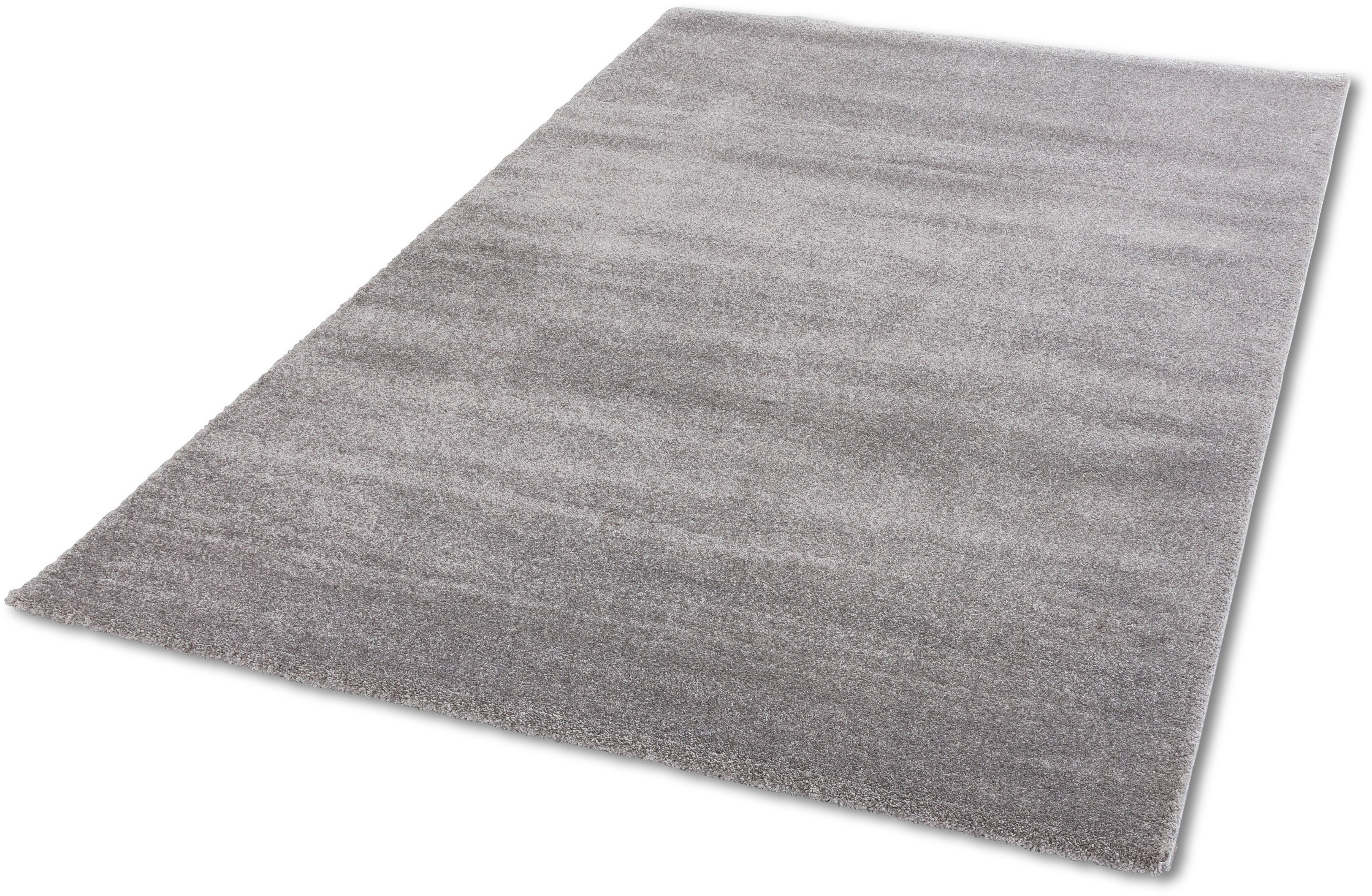 SCHÖNER WOHNEN-KOLLEKTION Vloerkleed Joy Woonkamer moderne vloerkleden maat 67 cm x 130 cm x 22 mm grijs