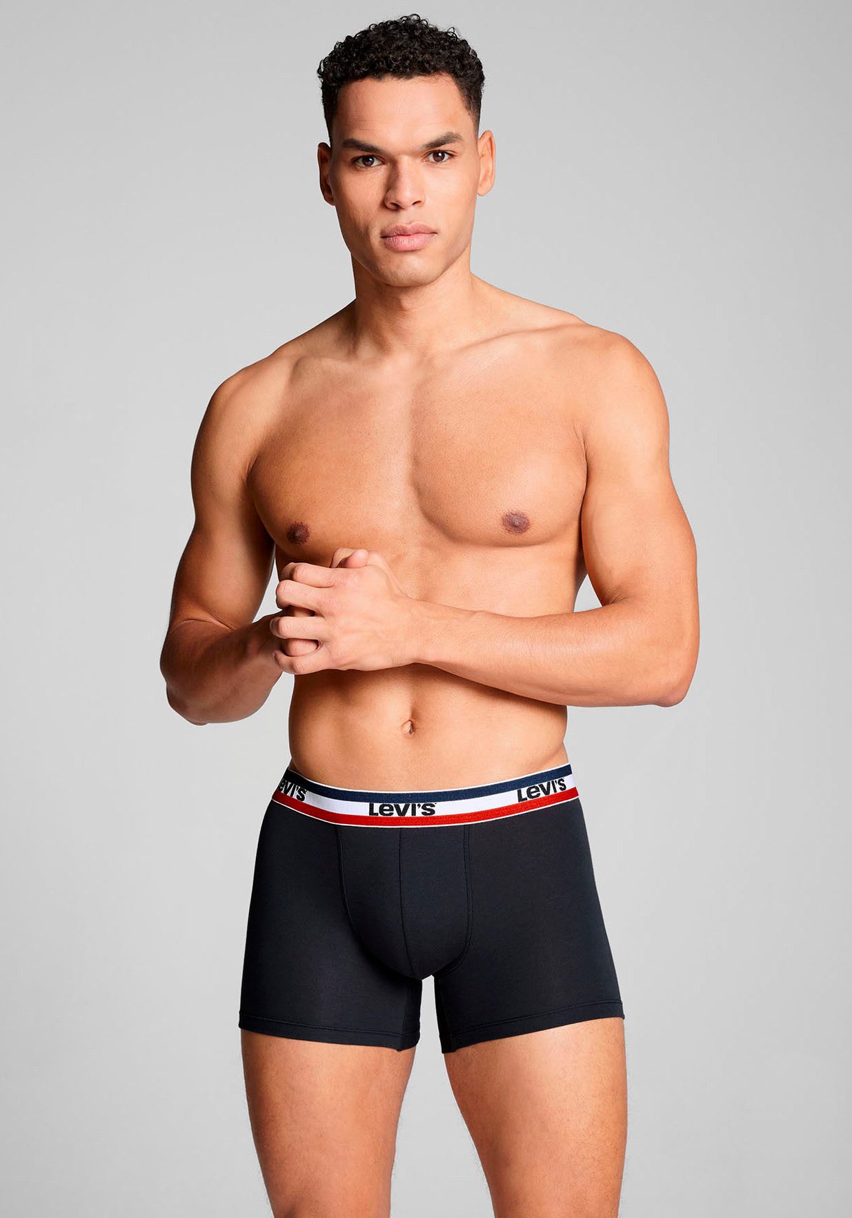 Levi's® Boxershort met logoband (Set van 3)