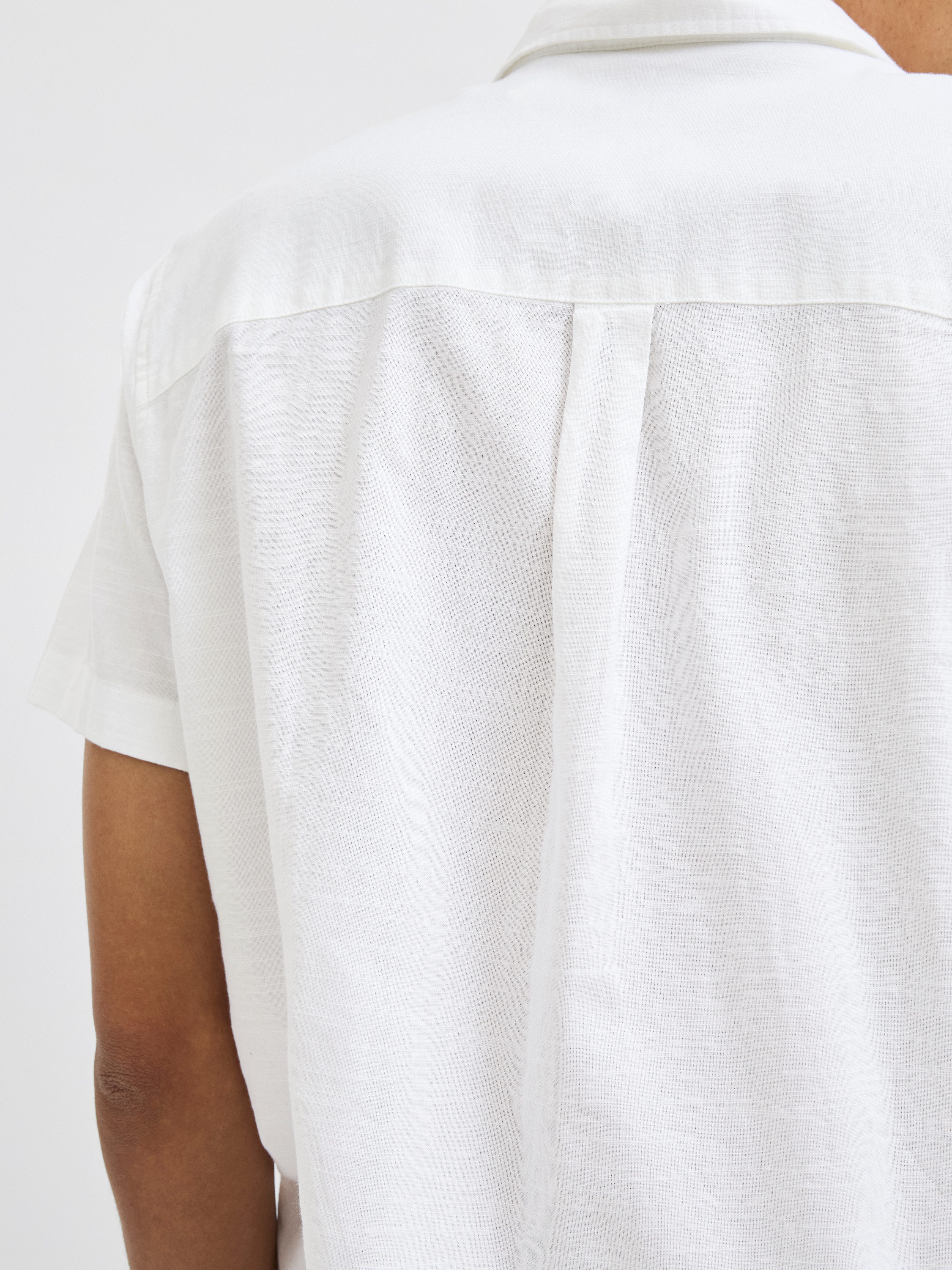 Jack & Jones Overhemd met korte mouwen JJPIERRE SLUB SHIRT SS