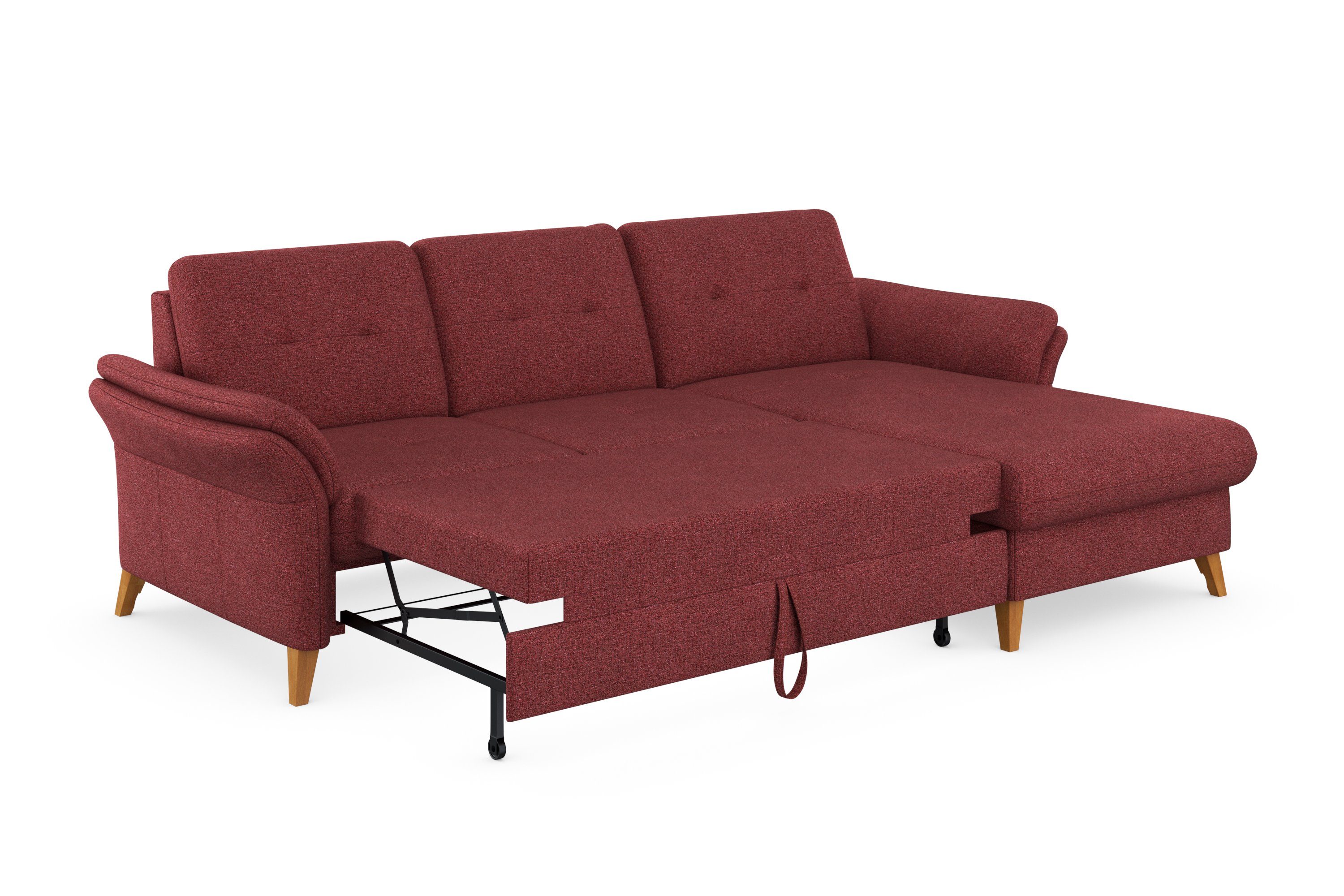 sit&more Hoekbank Göteborg Zitdiepteverstelling en binnenvering, naar keuze met slaapfunctie