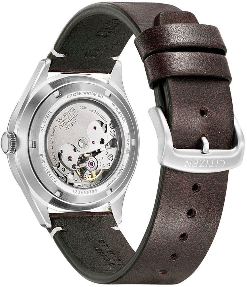 Citizen Automatisch horloge NH8390-20LE Polshorloge, mechanisch horloge, herenhorloge, datum, roestvrijstalen band