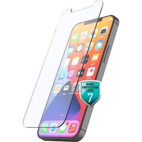 Hama Displaybeschermingsglas Screen protector glas voor Apple iPhone 12 mini, duurzaam, robuust, mic