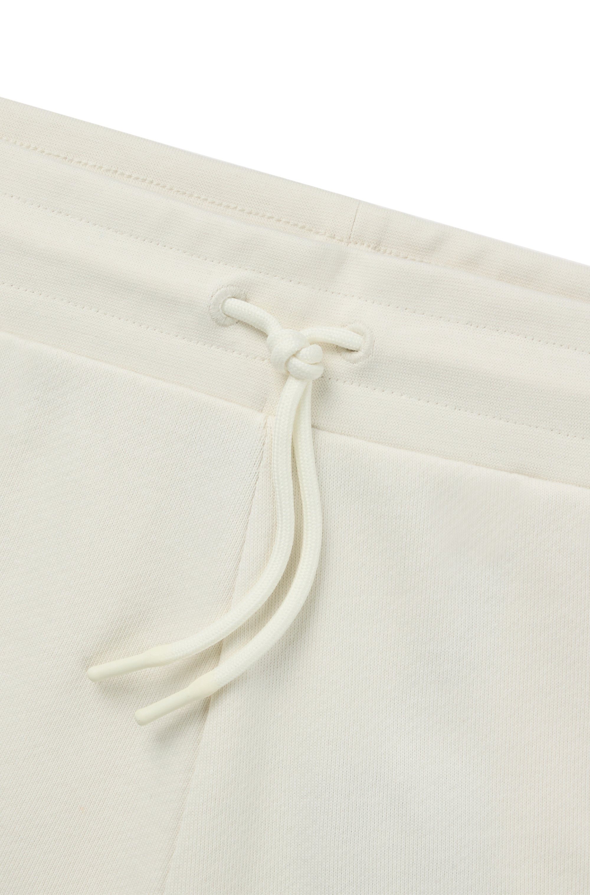HUGO Blue Sweatshort met geborduurd logo